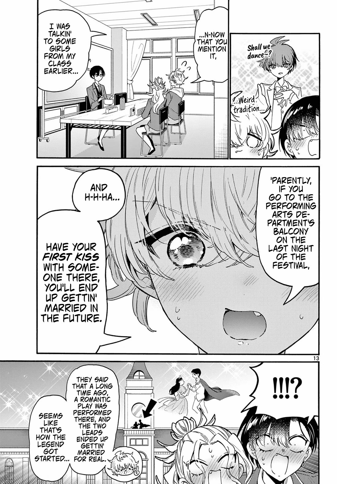 Mikadono Sanshimai wa Angai, Choroi Chapter 161 page 13 - Chapter 161: The President and the Assistant