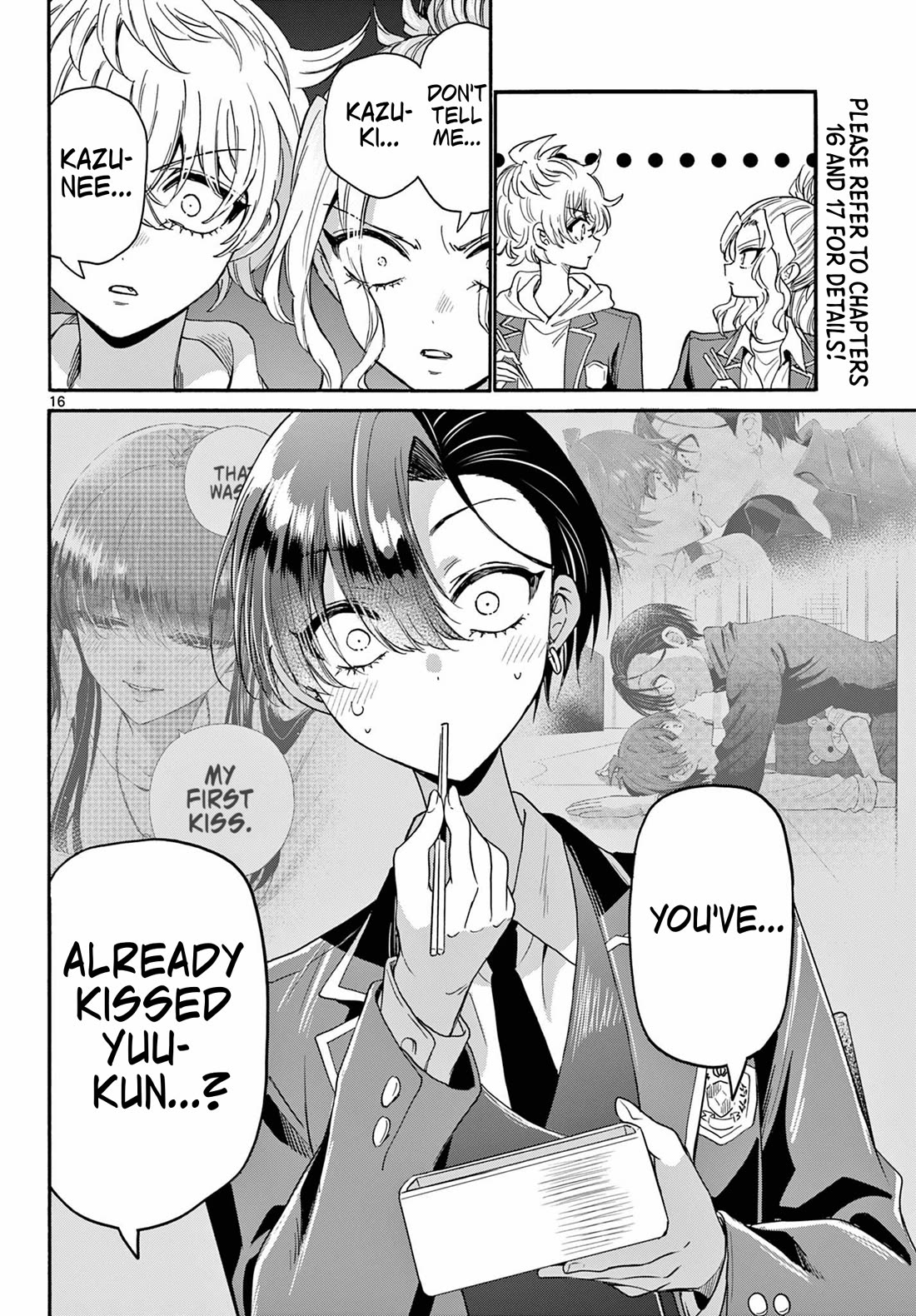 Mikadono Sanshimai wa Angai, Choroi Chapter 161 page 16 - Chapter 161: The President and the Assistant