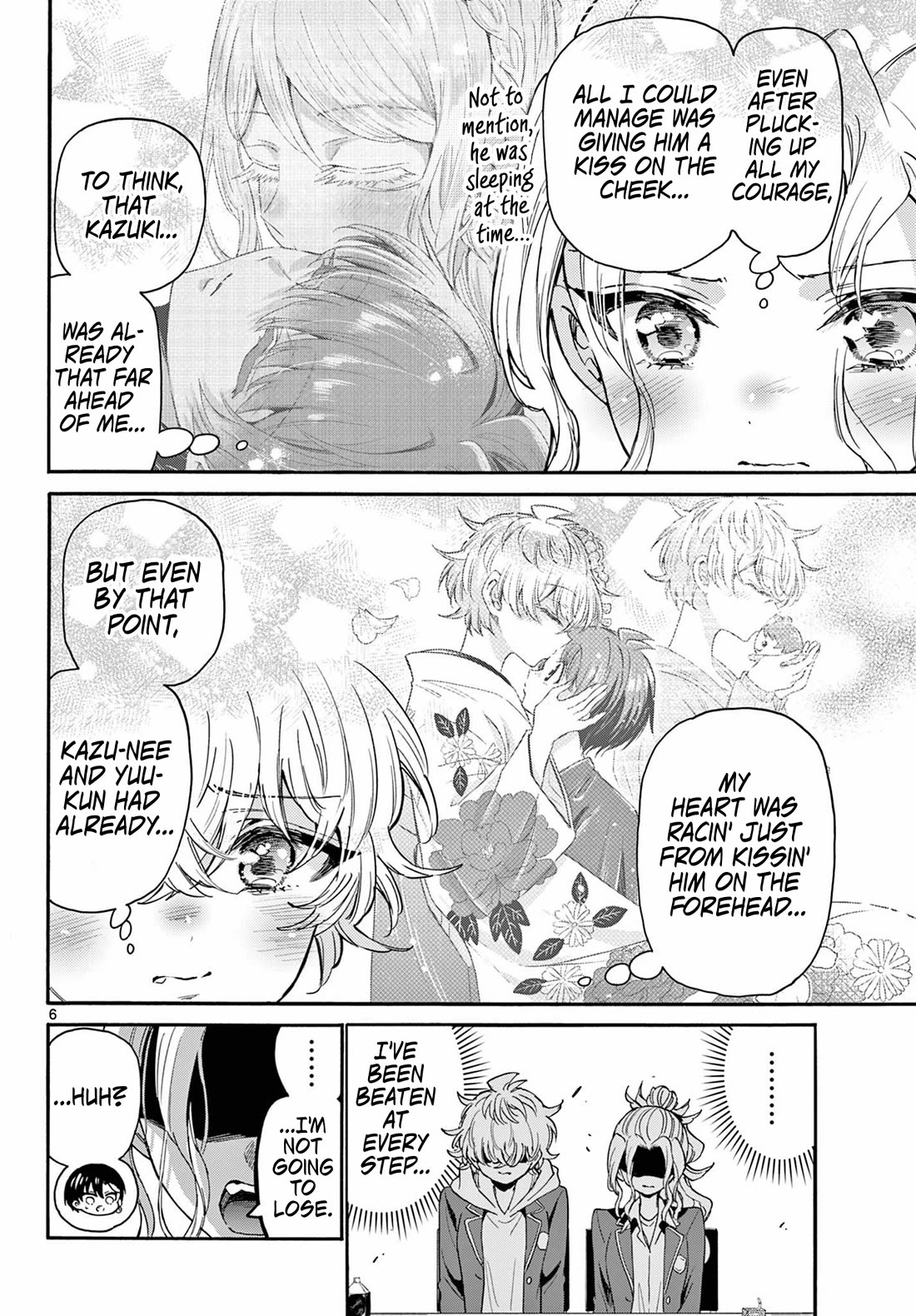 Mikadono Sanshimai wa Angai, Choroi Chapter 162 page 6 - Chapter 162: A kiss and a key