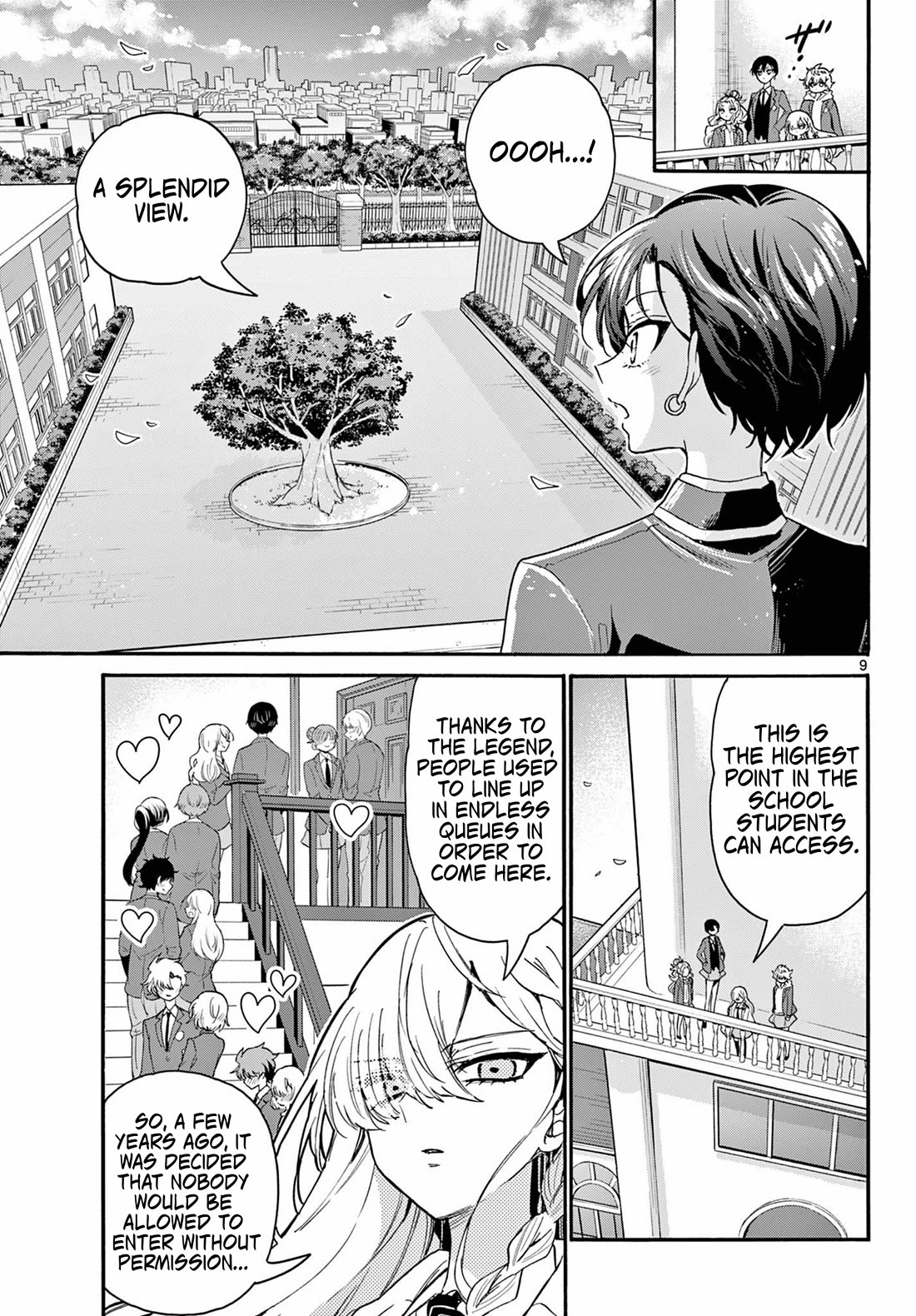 Mikadono Sanshimai wa Angai, Choroi Chapter 162 page 9 - Chapter 162: A kiss and a key