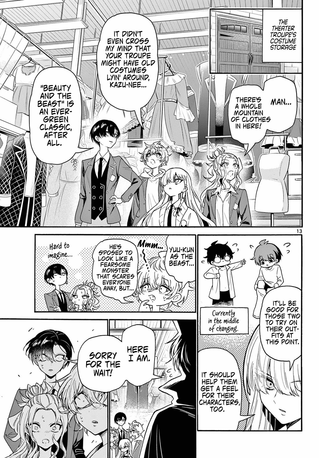 Mikadono Sanshimai wa Angai, Choroi Chapter 163 page 13 - Chapter 163: Miscast
