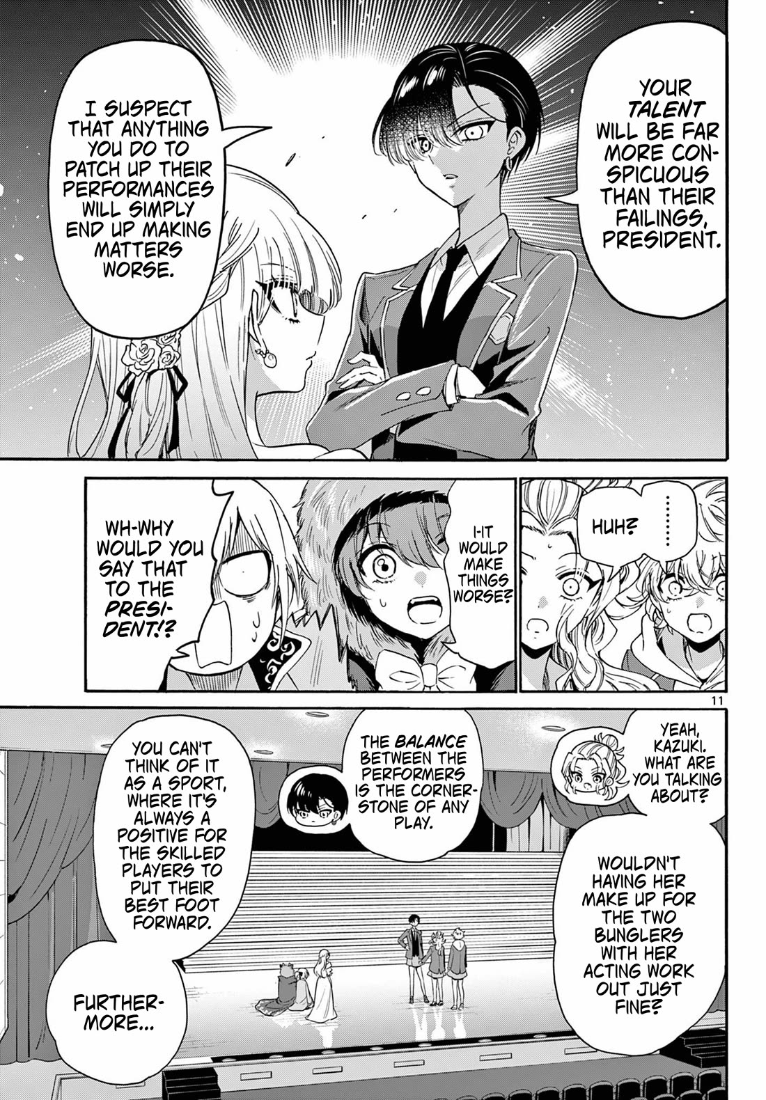 Mikadono Sanshimai wa Angai, Choroi Chapter 164 page 10 - Chapter 164: Serious special training