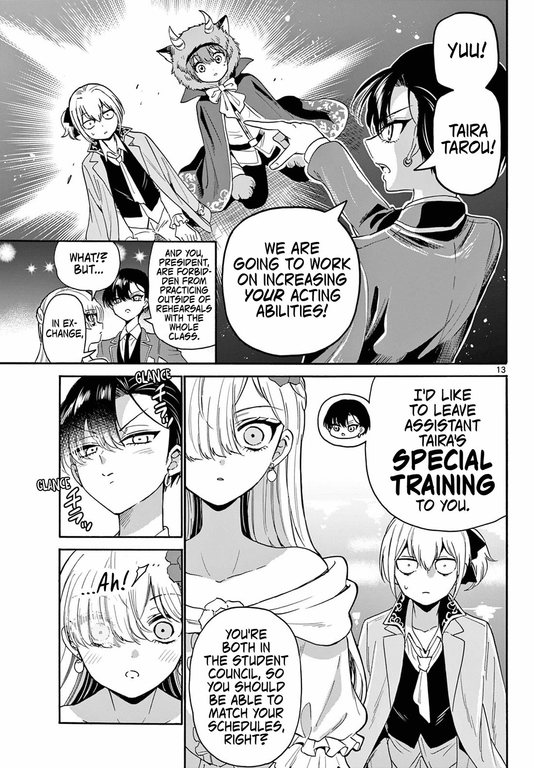 Mikadono Sanshimai wa Angai, Choroi Chapter 164 page 12 - Chapter 164: Serious special training