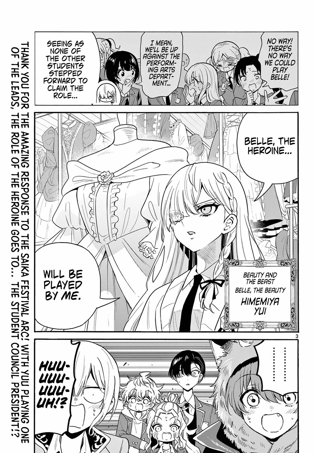 Mikadono Sanshimai wa Angai, Choroi Chapter 164 page 2 - Chapter 164: Serious special training