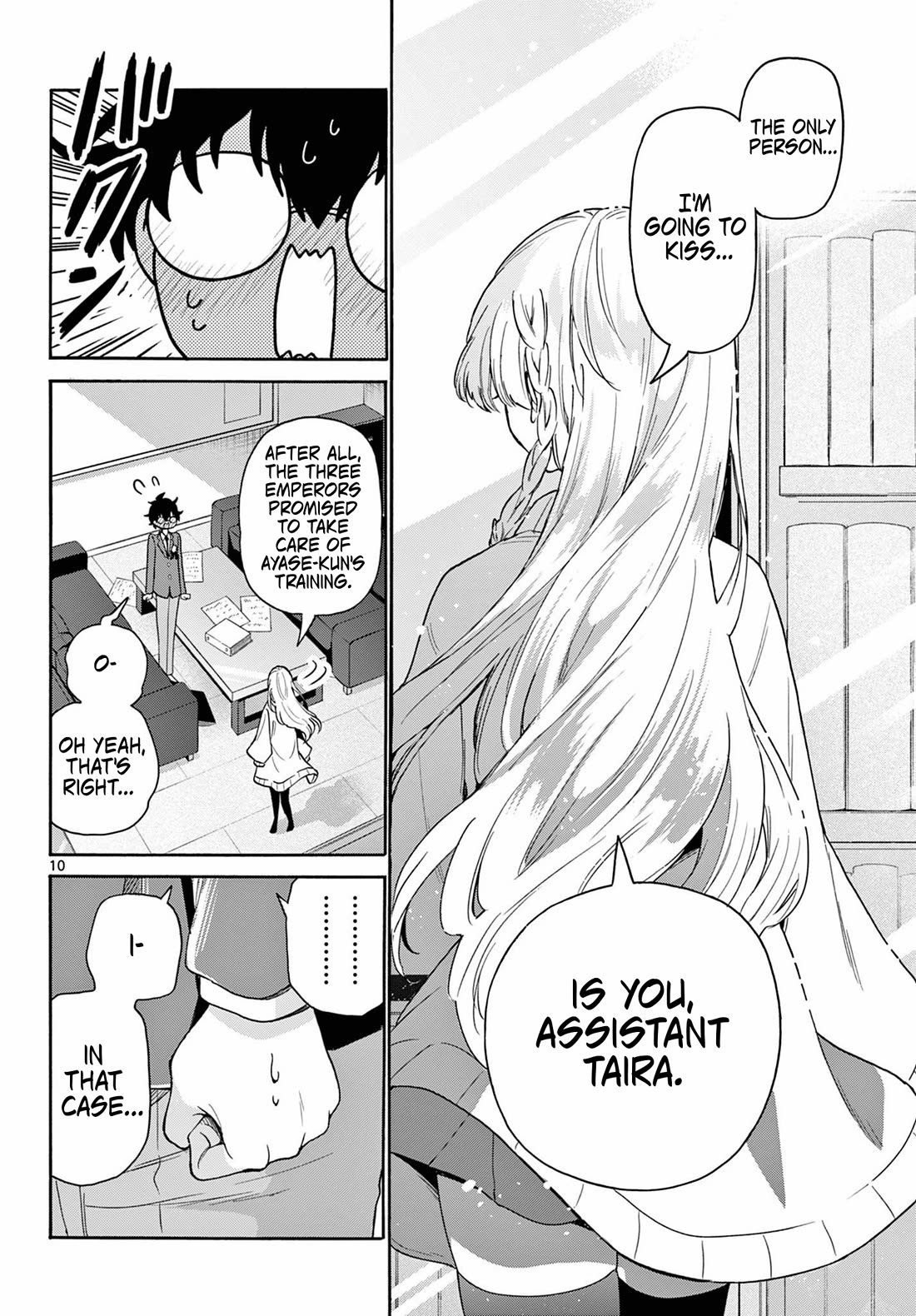 Mikadono Sanshimai wa Angai, Choroi Chapter 165 page 10 - Chapter 165: The body before the heart