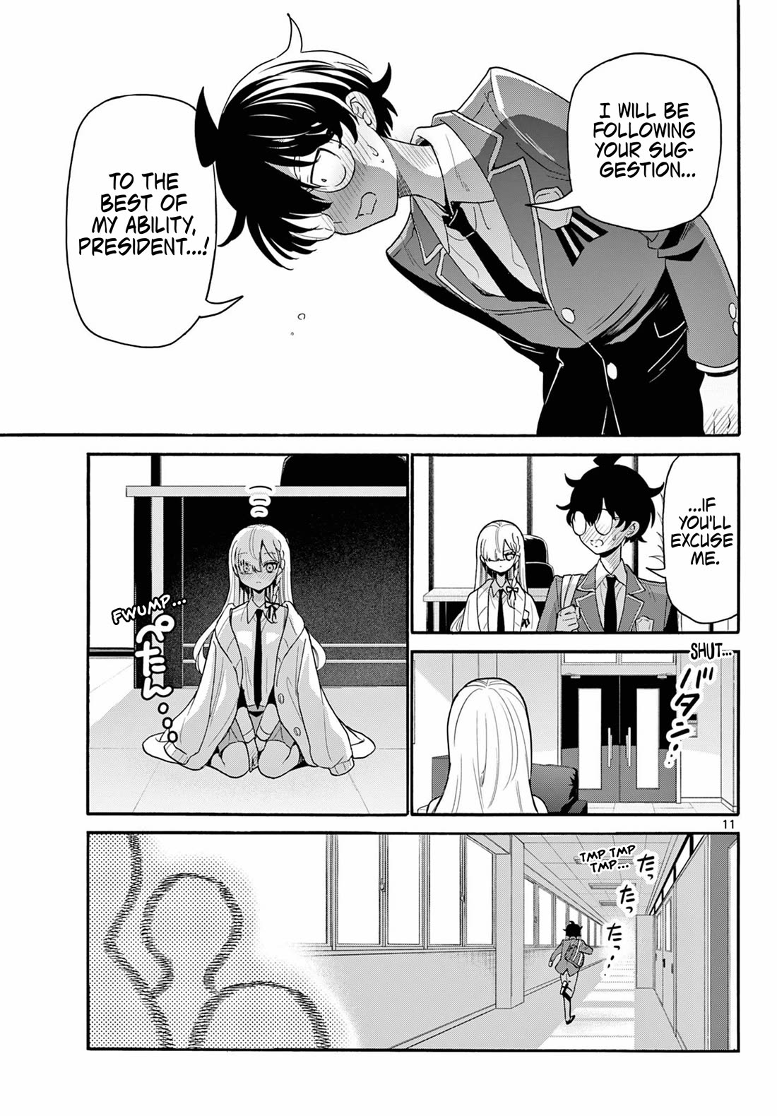 Mikadono Sanshimai wa Angai, Choroi Chapter 165 page 11 - Chapter 165: The body before the heart