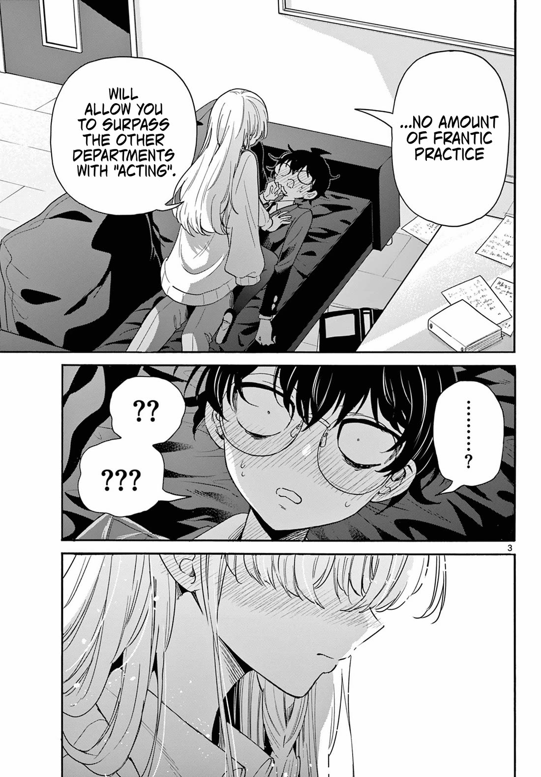 Mikadono Sanshimai wa Angai, Choroi Chapter 165 page 3 - Chapter 165: The body before the heart