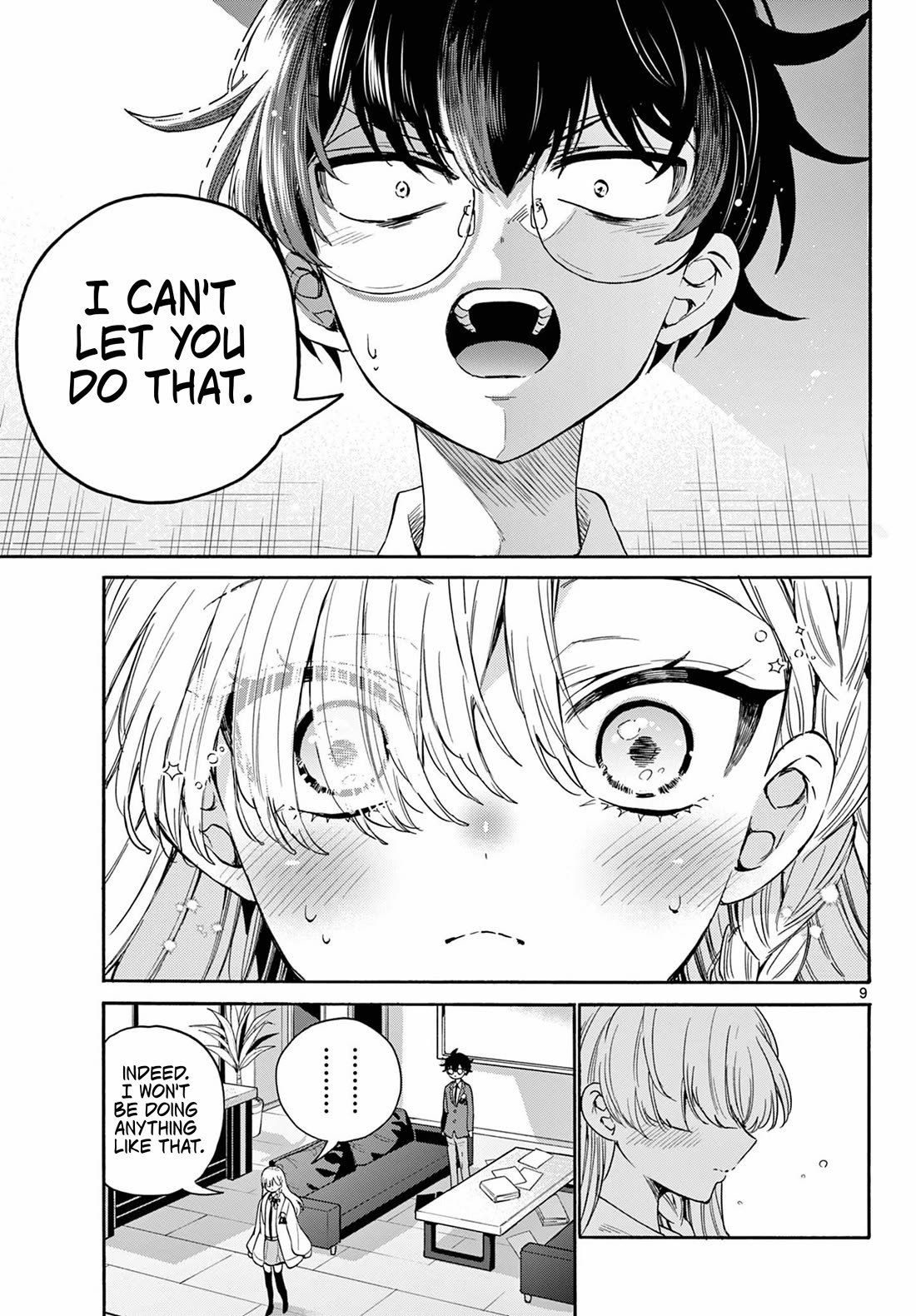 Mikadono Sanshimai wa Angai, Choroi Chapter 165 page 9 - Chapter 165: The body before the heart