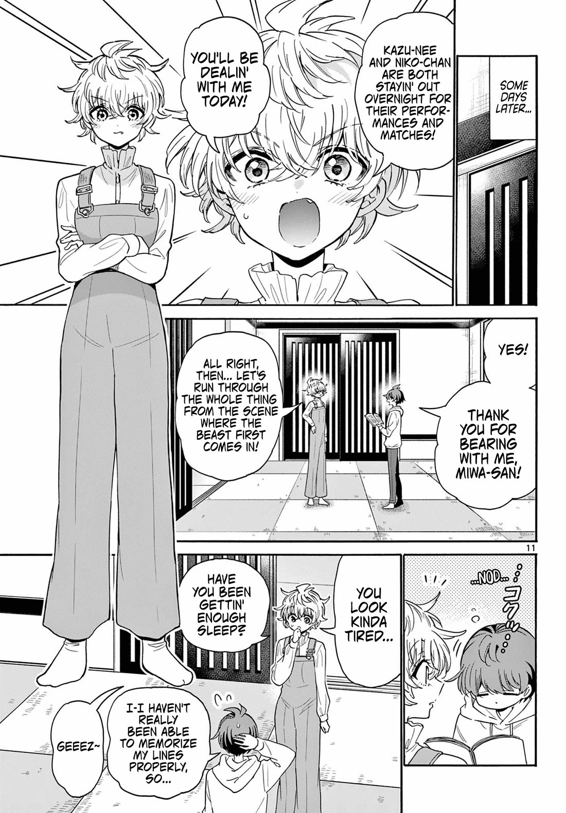 Mikadono Sanshimai wa Angai, Choroi Chapter 166 page 11 - Chapter 166: A failure's special training