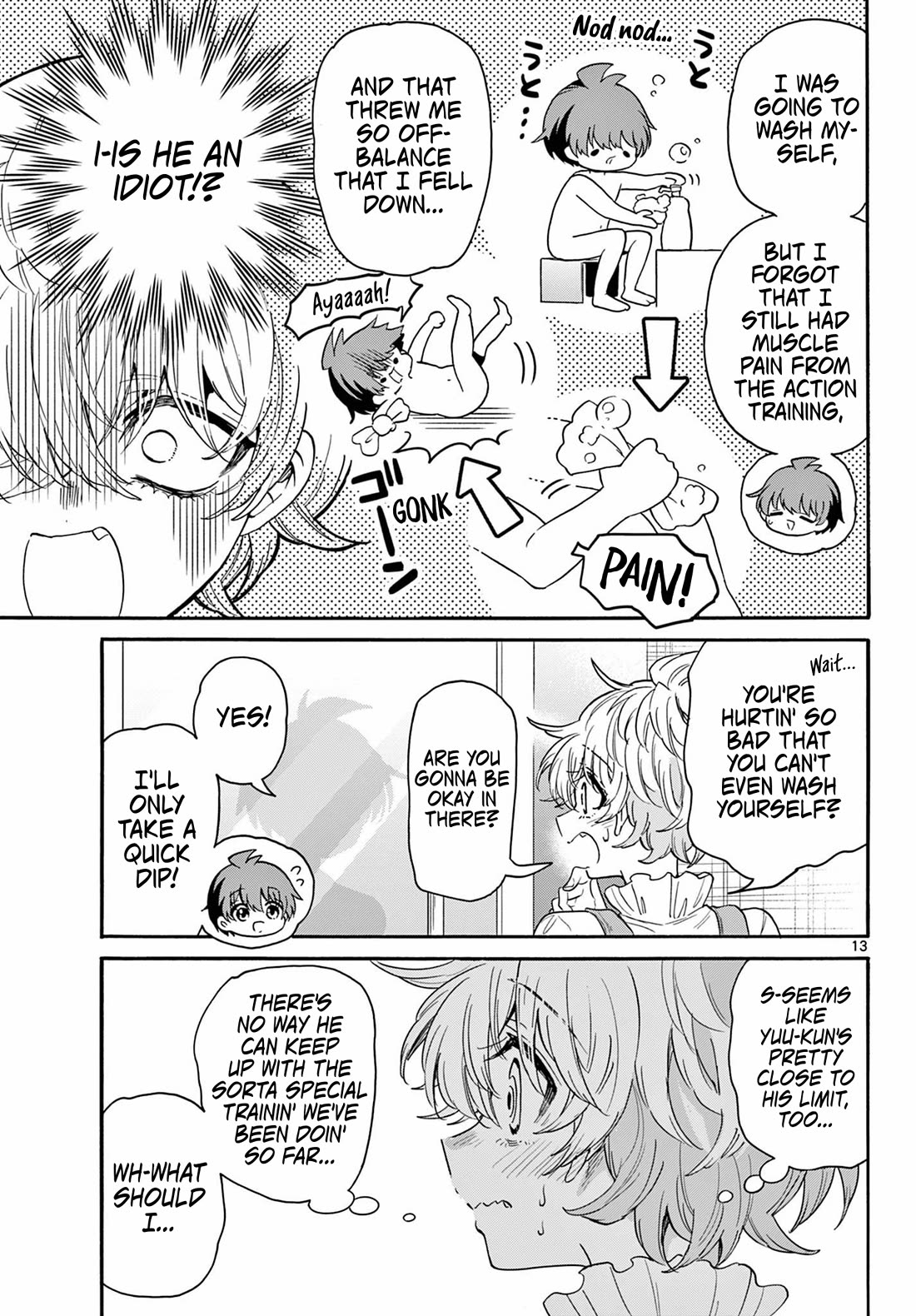 Mikadono Sanshimai wa Angai, Choroi Chapter 166 page 13 - Chapter 166: A failure's special training