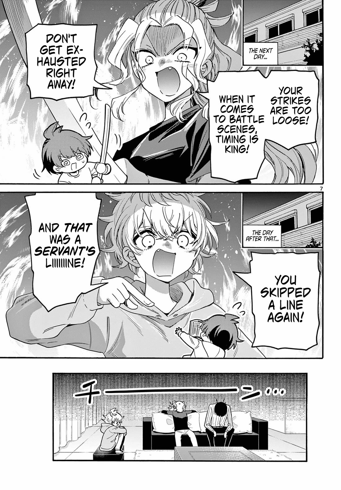 Mikadono Sanshimai wa Angai, Choroi Chapter 166 page 7 - Chapter 166: A failure's special training