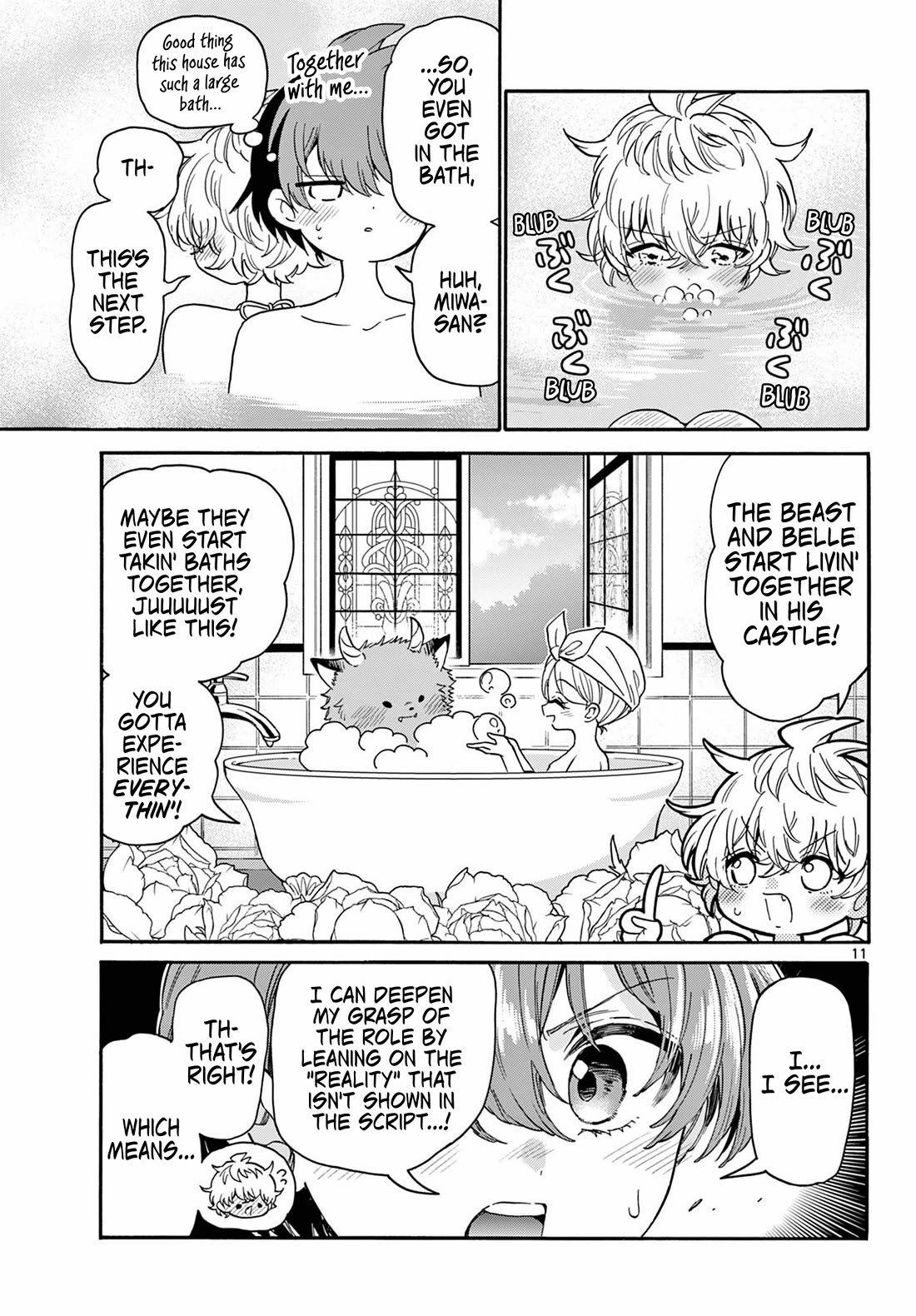 Mikadono Sanshimai wa Angai, Choroi Chapter 167 page 10 - Chapter 167: The heart of the Beast