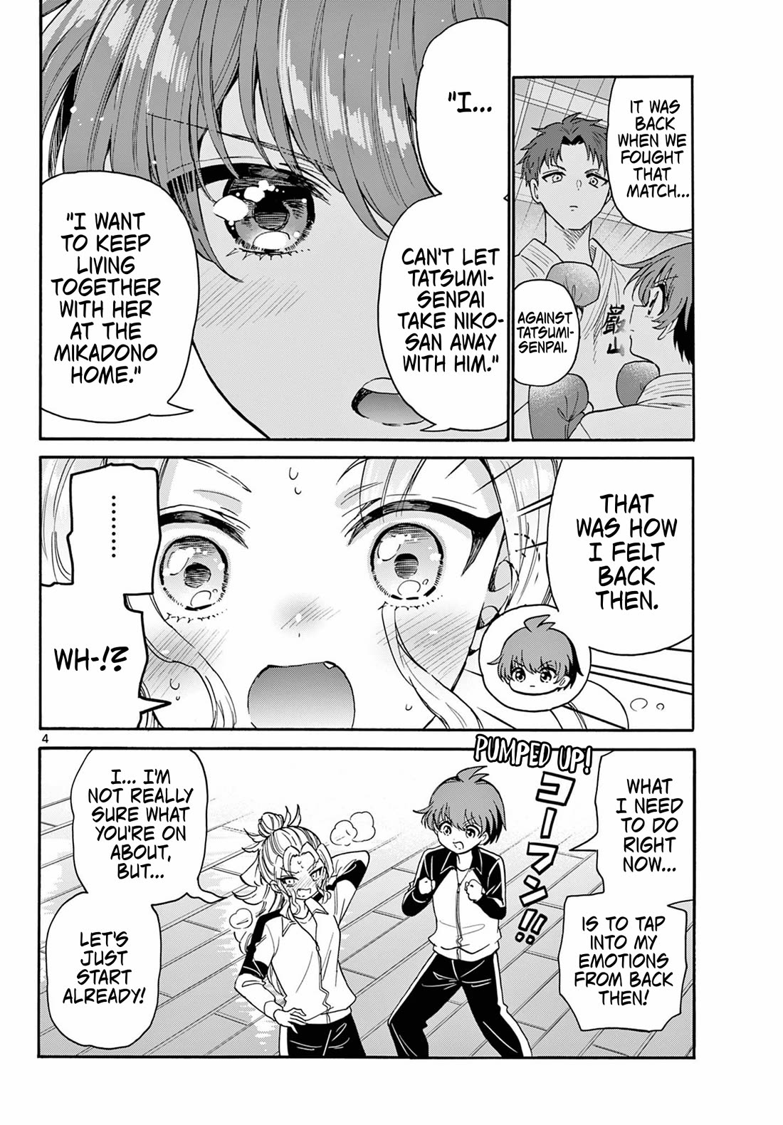 Mikadono Sanshimai wa Angai, Choroi Chapter 168 page 4 - Chapter 168: With all my heart