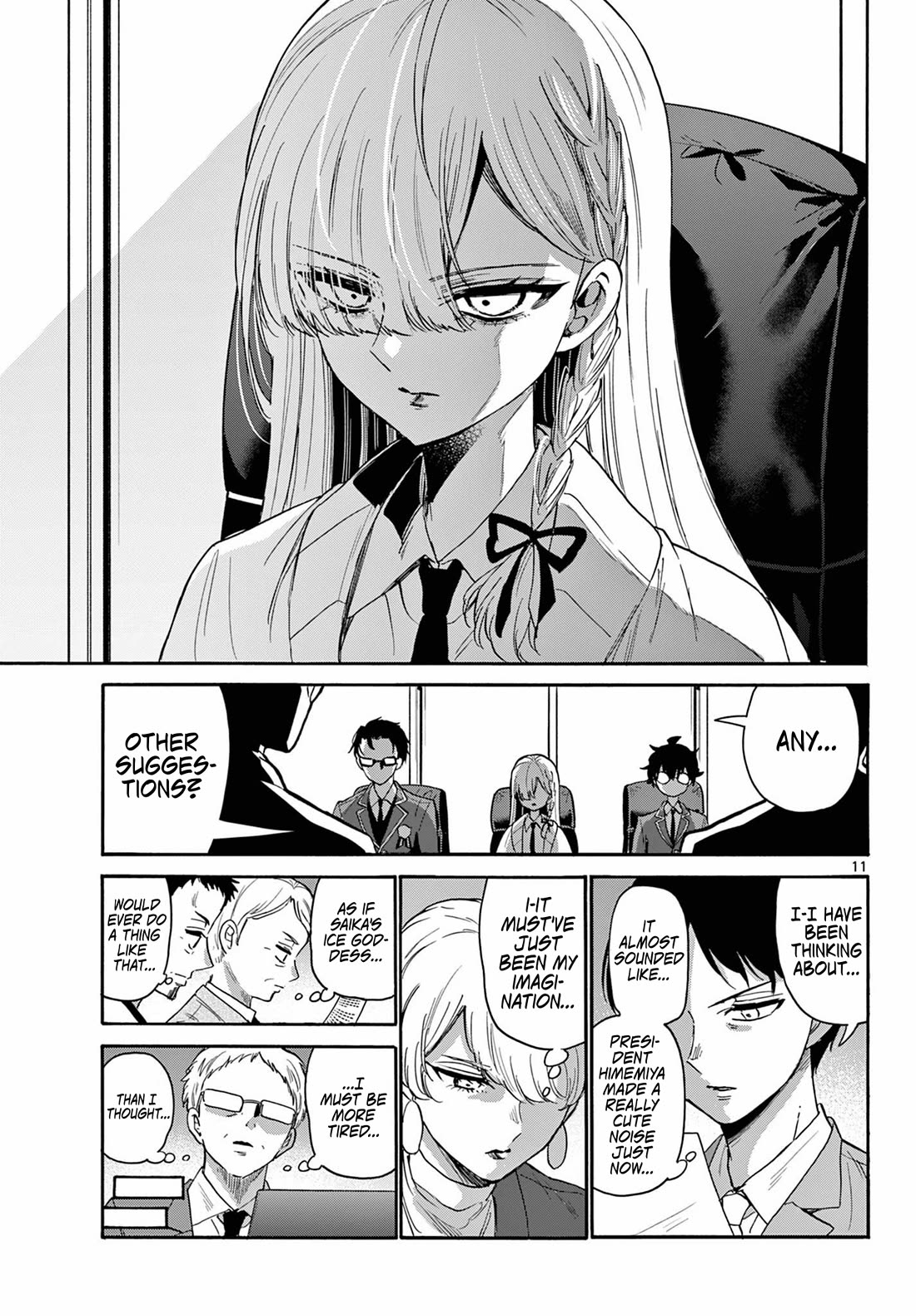 Mikadono Sanshimai wa Angai, Choroi Chapter 169 page 11 - Chapter 169: That's cheating