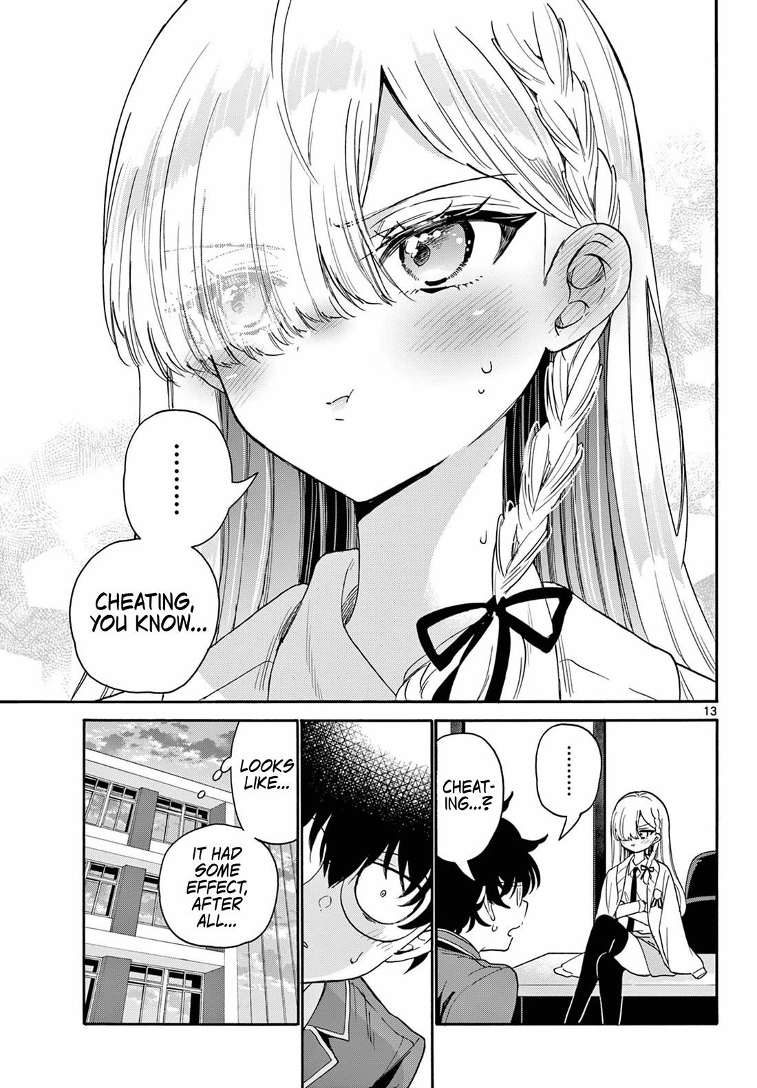 Mikadono Sanshimai wa Angai, Choroi Chapter 169 page 13 - Chapter 169: That's cheating