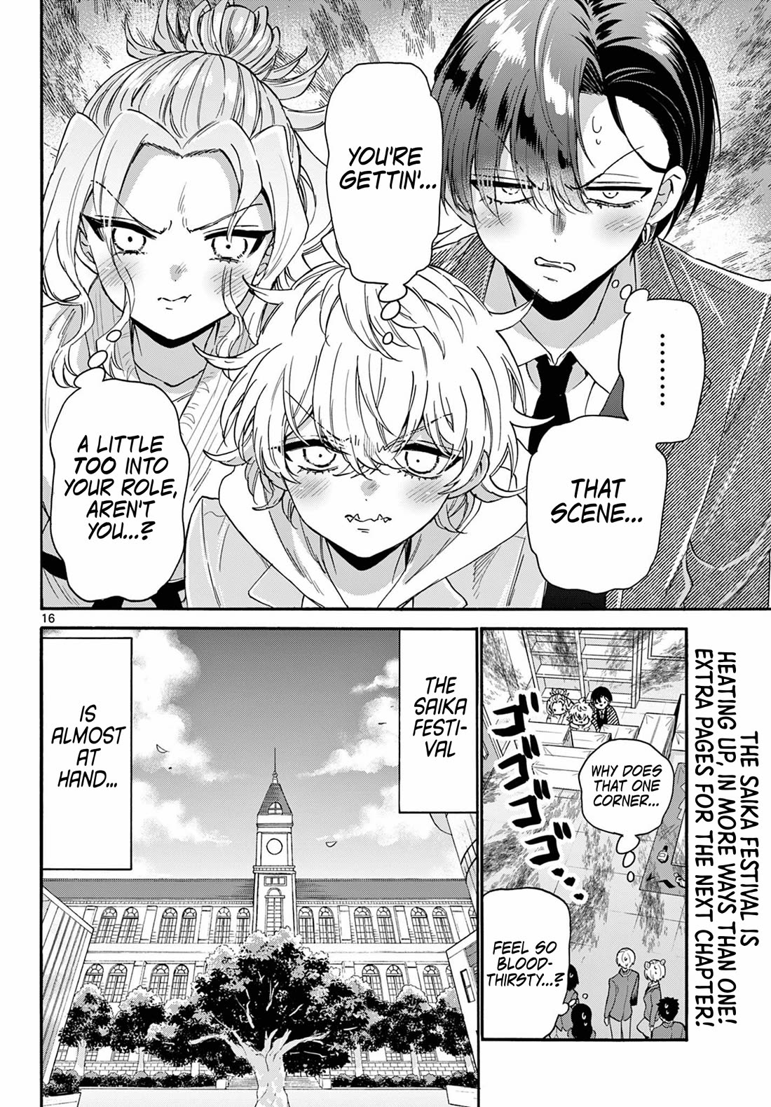 Mikadono Sanshimai wa Angai, Choroi Chapter 171 page 16 - Chapter 171: The results of special training