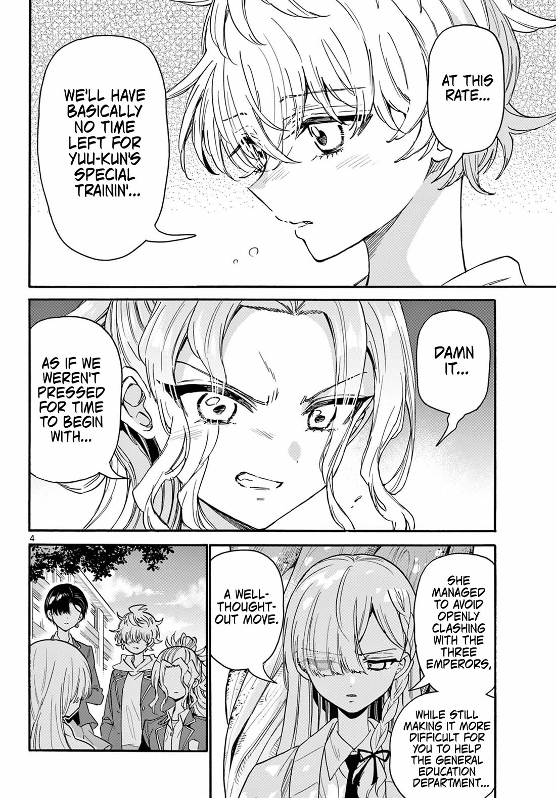 Mikadono Sanshimai wa Angai, Choroi Chapter 171 page 4 - Chapter 171: The results of special training