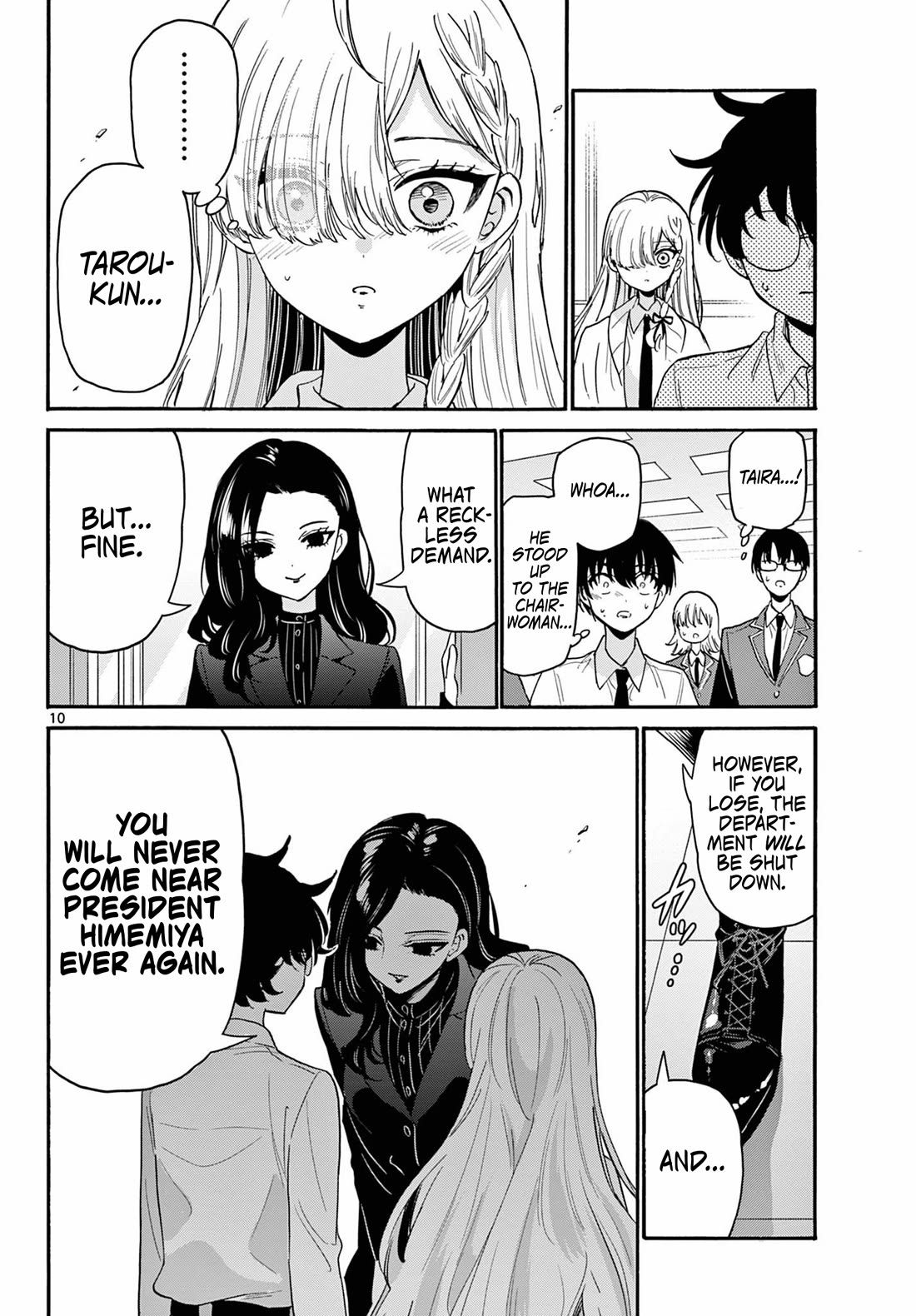 Mikadono Sanshimai wa Angai, Choroi Chapter 172 page 10 - Chapter 172: Grudge
