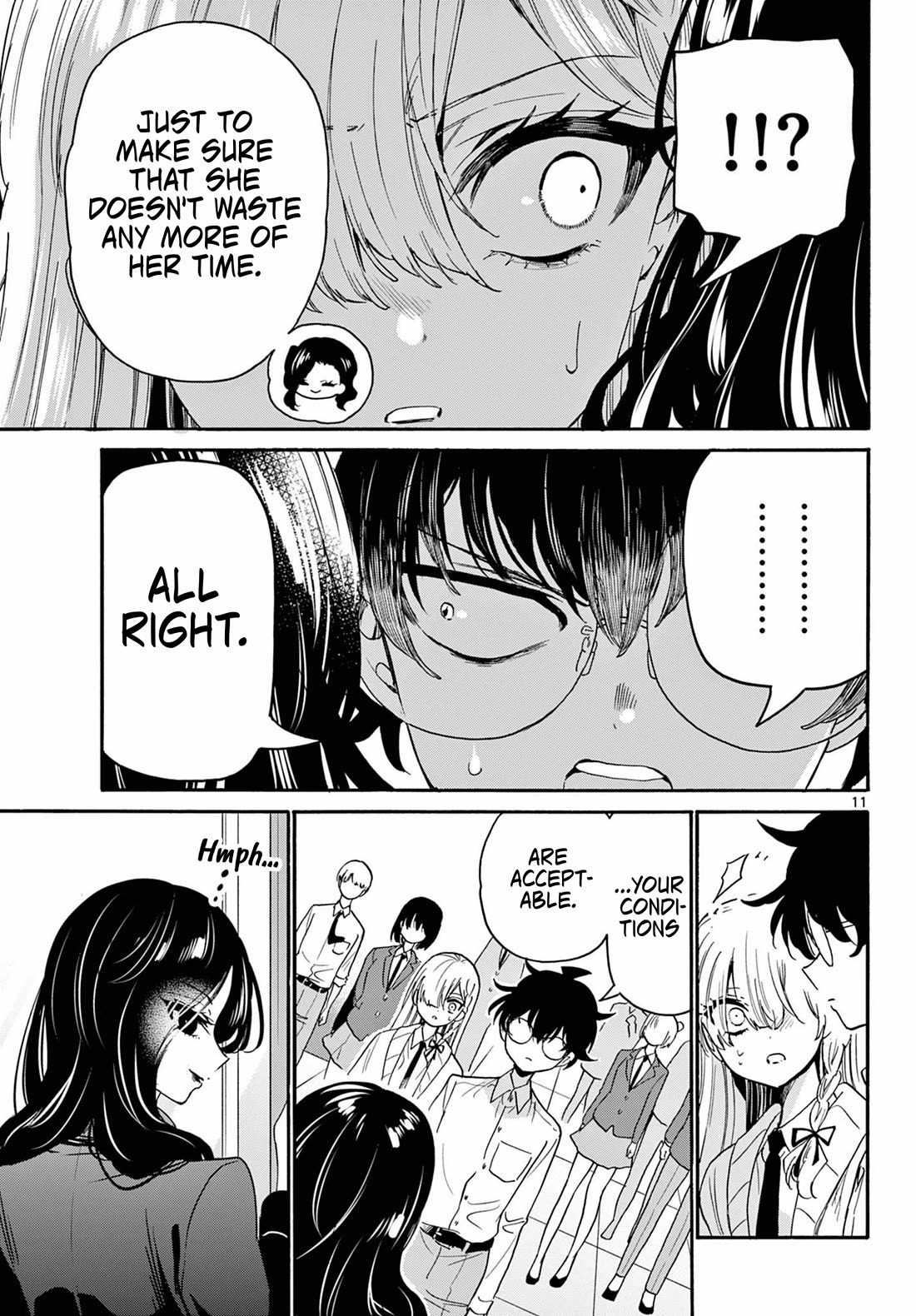 Mikadono Sanshimai wa Angai, Choroi Chapter 172 page 11 - Chapter 172: Grudge