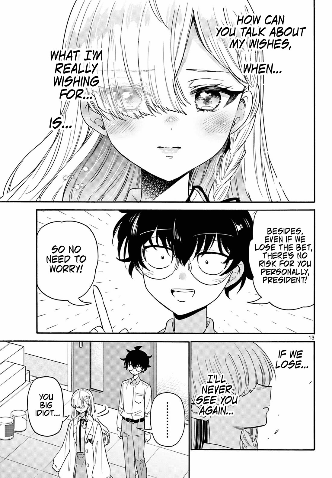 Mikadono Sanshimai wa Angai, Choroi Chapter 172 page 13 - Chapter 172: Grudge