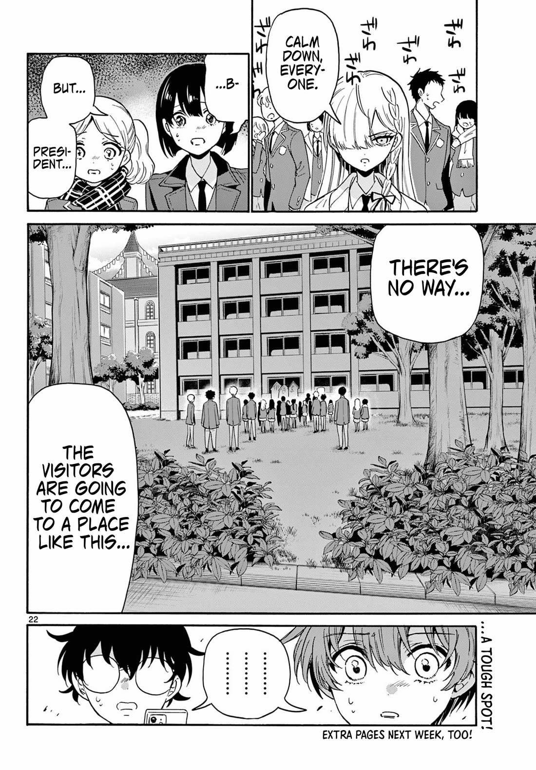 Mikadono Sanshimai wa Angai, Choroi Chapter 172 page 22 - Chapter 172: Grudge