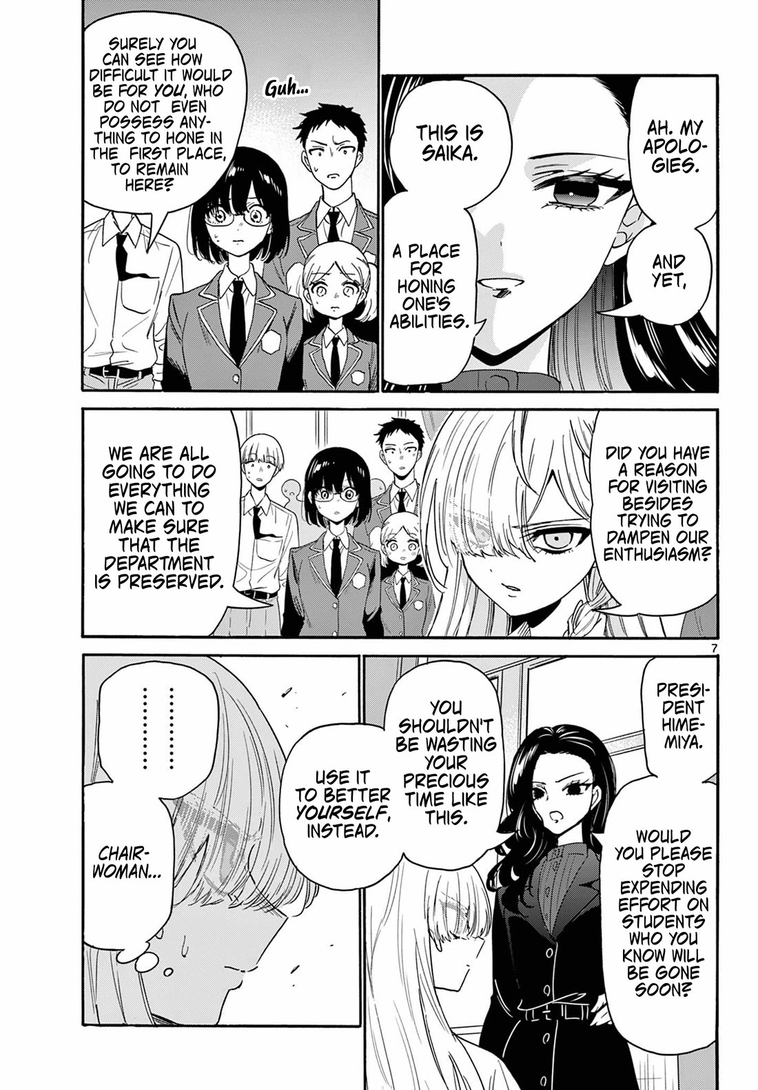 Mikadono Sanshimai wa Angai, Choroi Chapter 172 page 7 - Chapter 172: Grudge