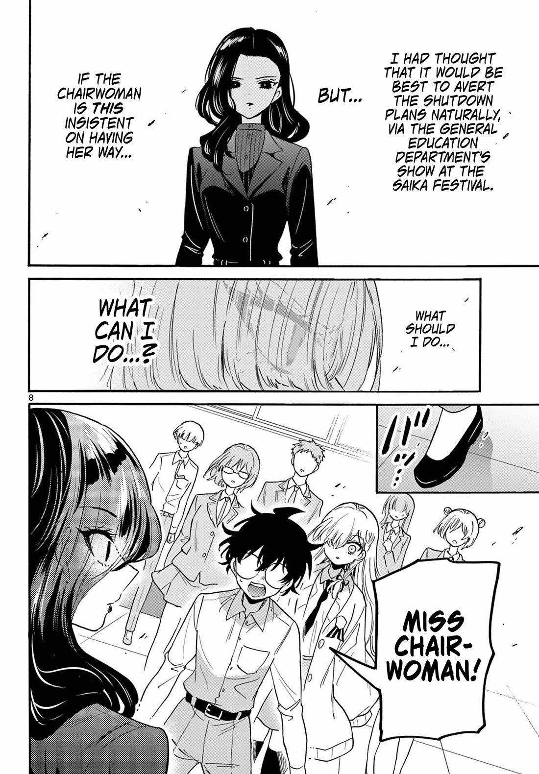 Mikadono Sanshimai wa Angai, Choroi Chapter 172 page 8 - Chapter 172: Grudge