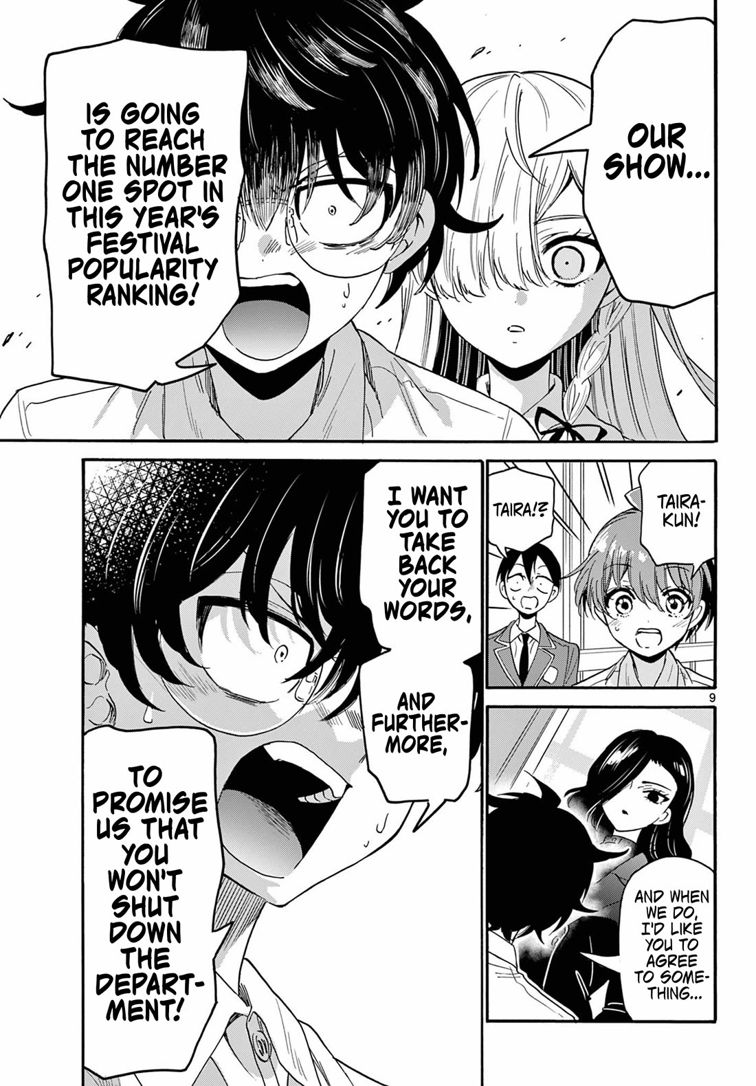 Mikadono Sanshimai wa Angai, Choroi Chapter 172 page 9 - Chapter 172: Grudge