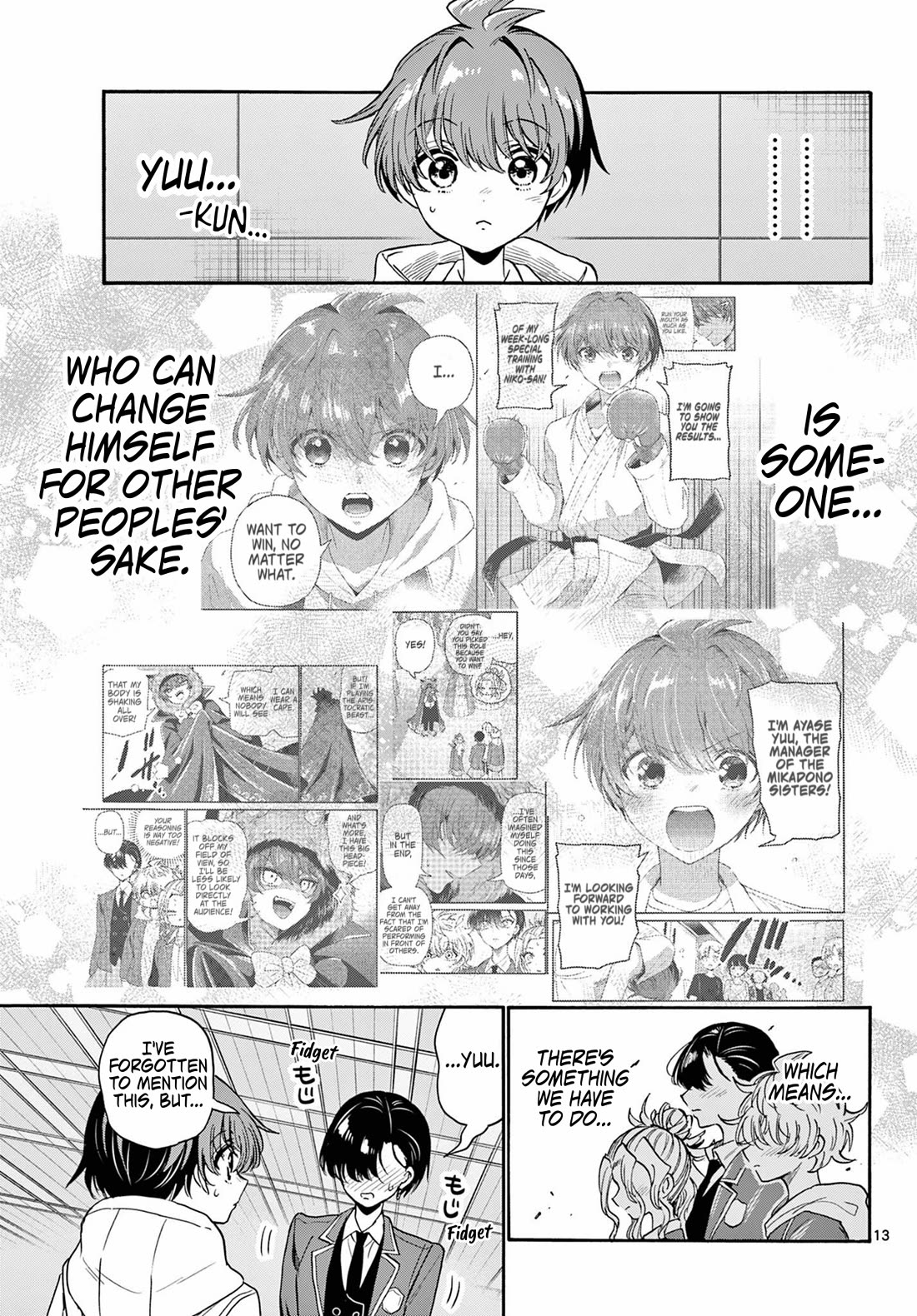 Mikadono Sanshimai wa Angai, Choroi Chapter 173 page 12 - Chapter 173: For the sisters' sake