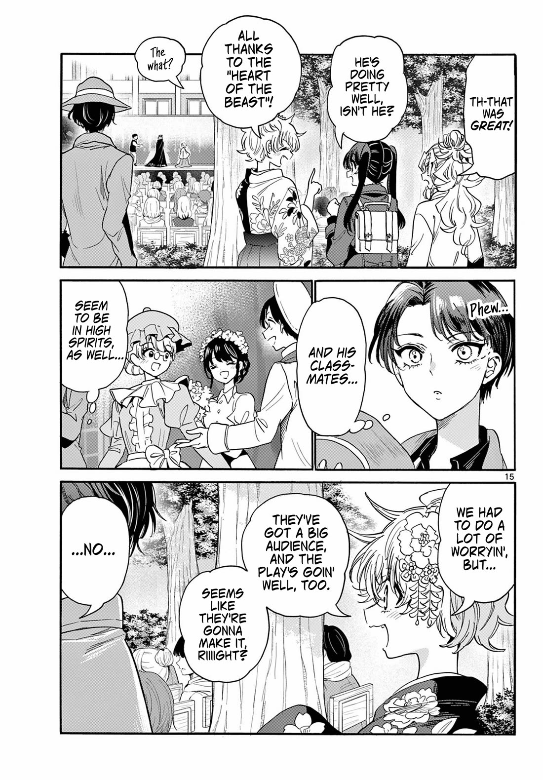 Mikadono Sanshimai wa Angai, Choroi Chapter 174 page 15 - Chapter 174: The weapons of a failure