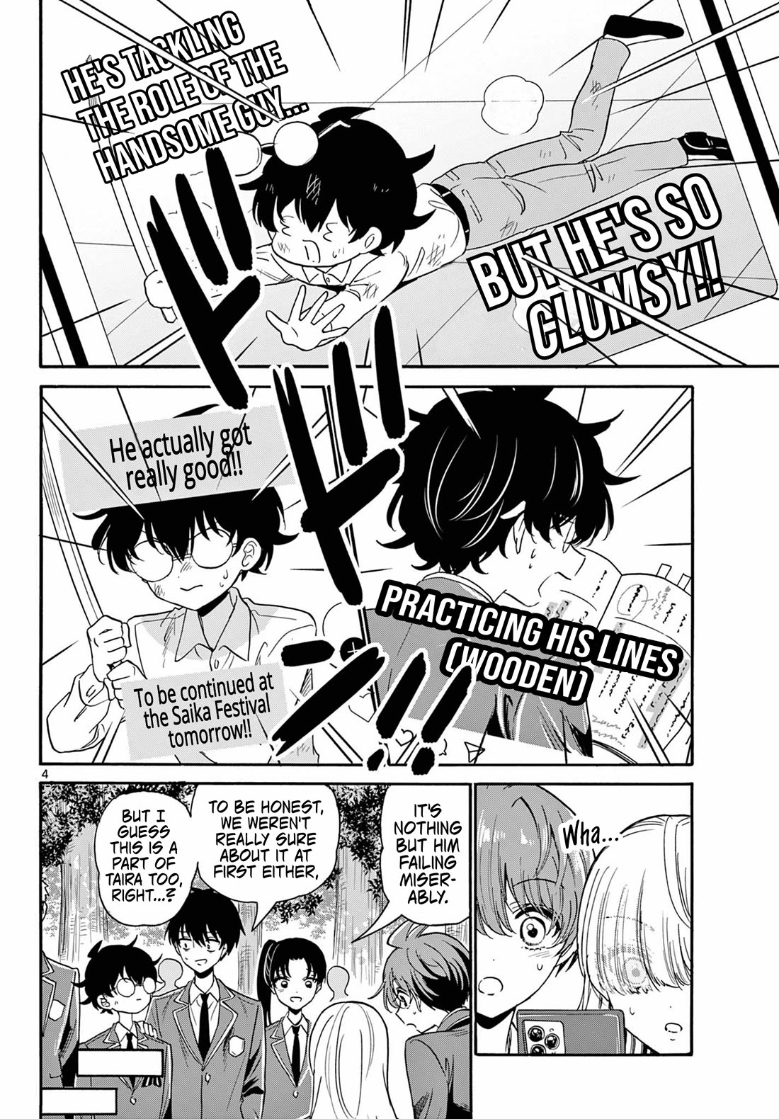 Mikadono Sanshimai wa Angai, Choroi Chapter 174 page 4 - Chapter 174: The weapons of a failure