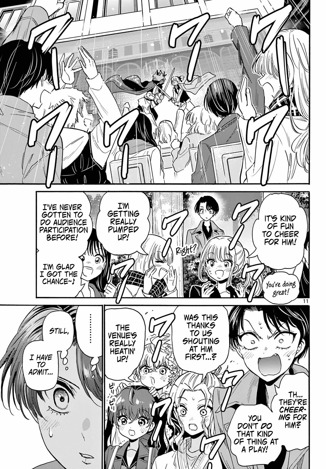 Mikadono Sanshimai wa Angai, Choroi Chapter 175 page 11 - Chapter 175: Support and growth
