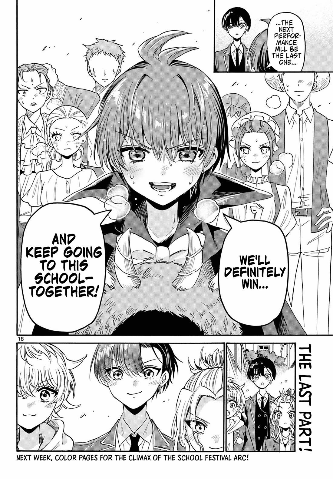 Mikadono Sanshimai wa Angai, Choroi Chapter 175 page 18 - Chapter 175: Support and growth