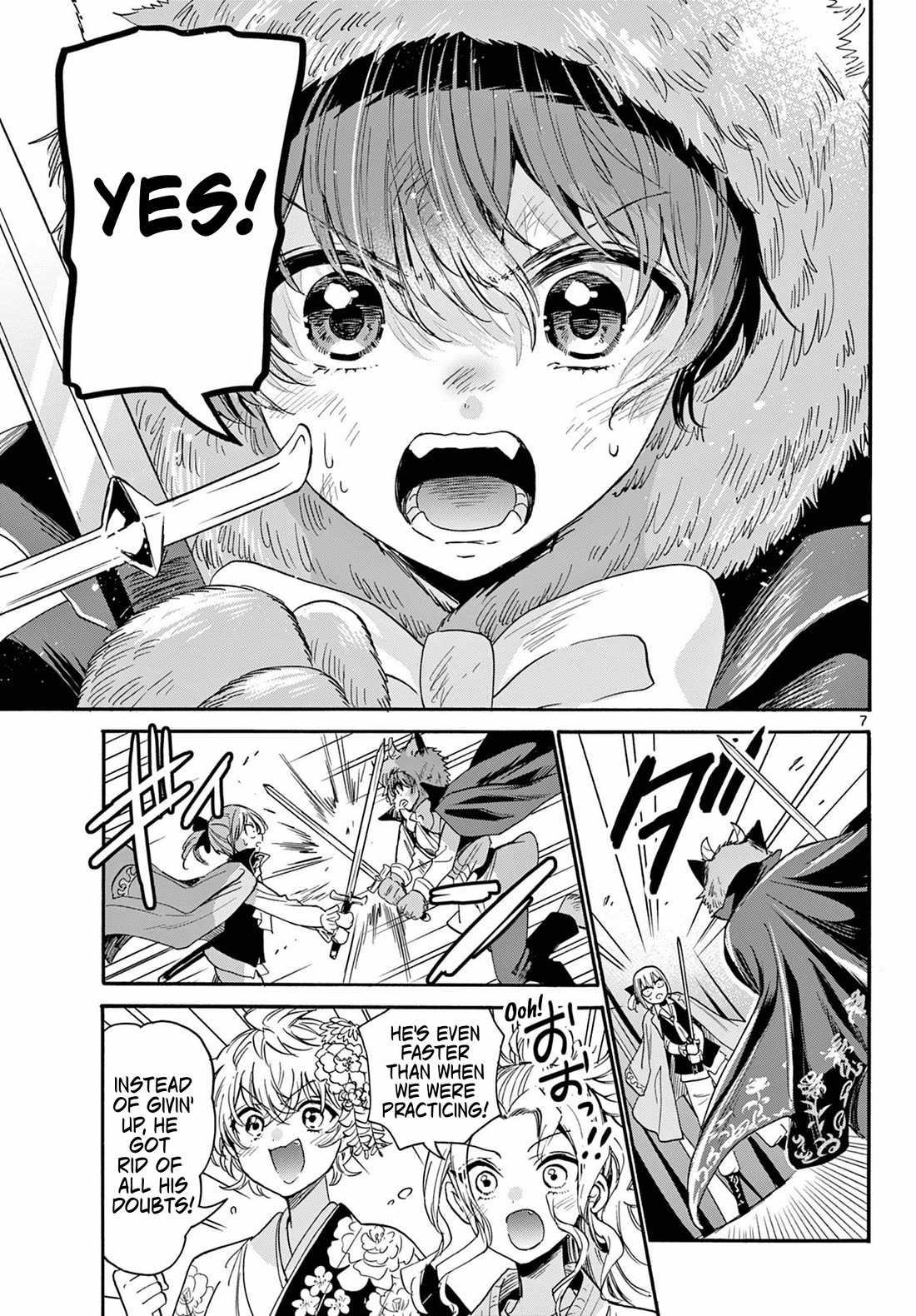 Mikadono Sanshimai wa Angai, Choroi Chapter 175 page 7 - Chapter 175: Support and growth
