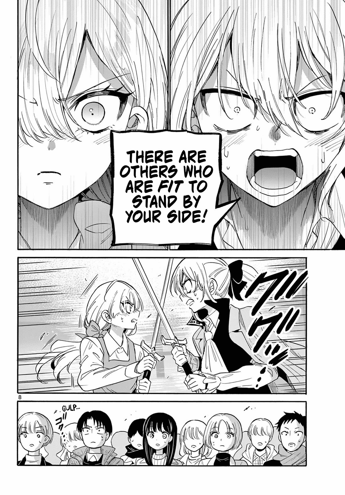 Mikadono Sanshimai wa Angai, Choroi Chapter 177 page 8 - Chapter 177: Deciding for oneself