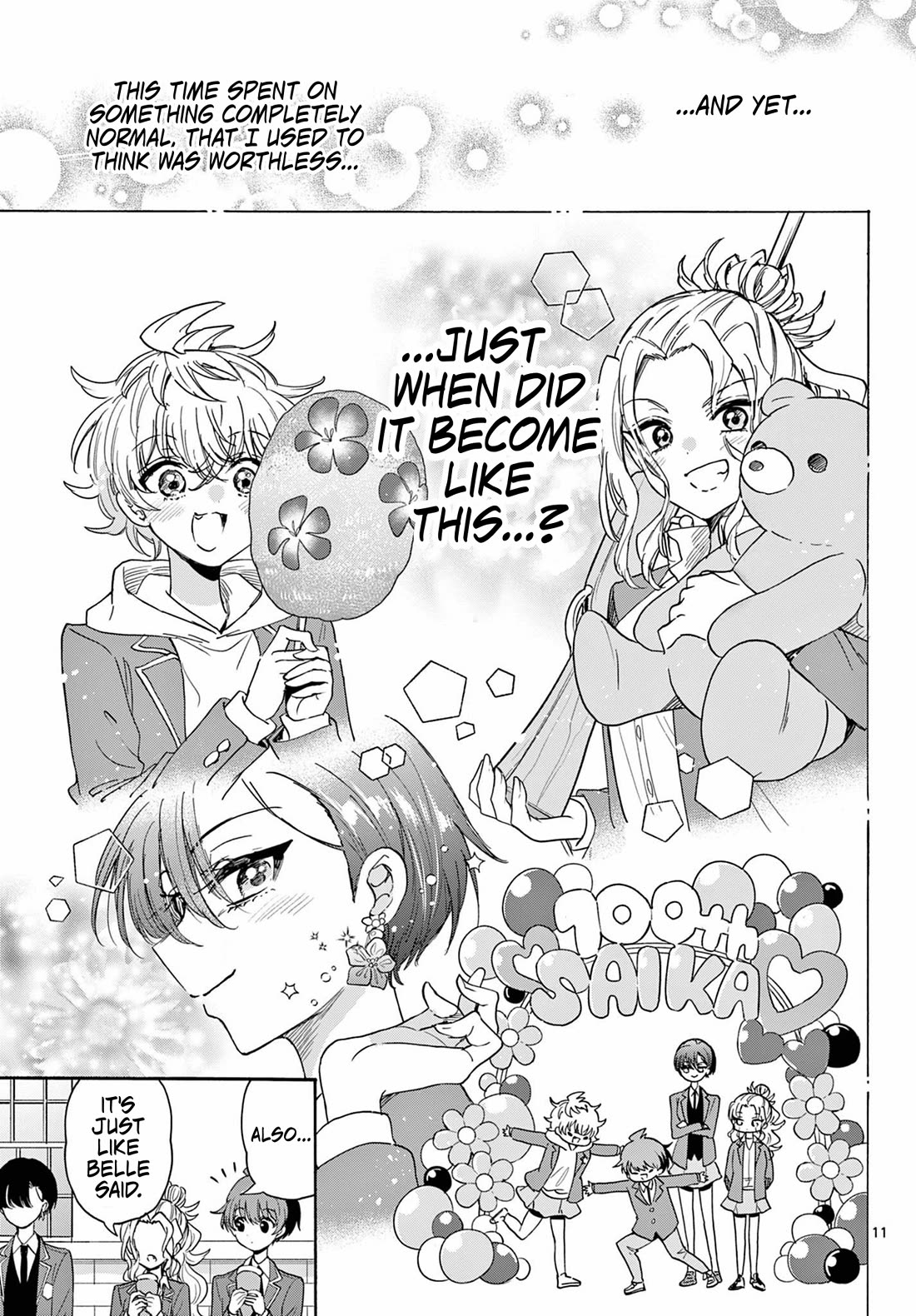 Mikadono Sanshimai wa Angai, Choroi Chapter 178 page 11 - Chapter 178: Their first school festival