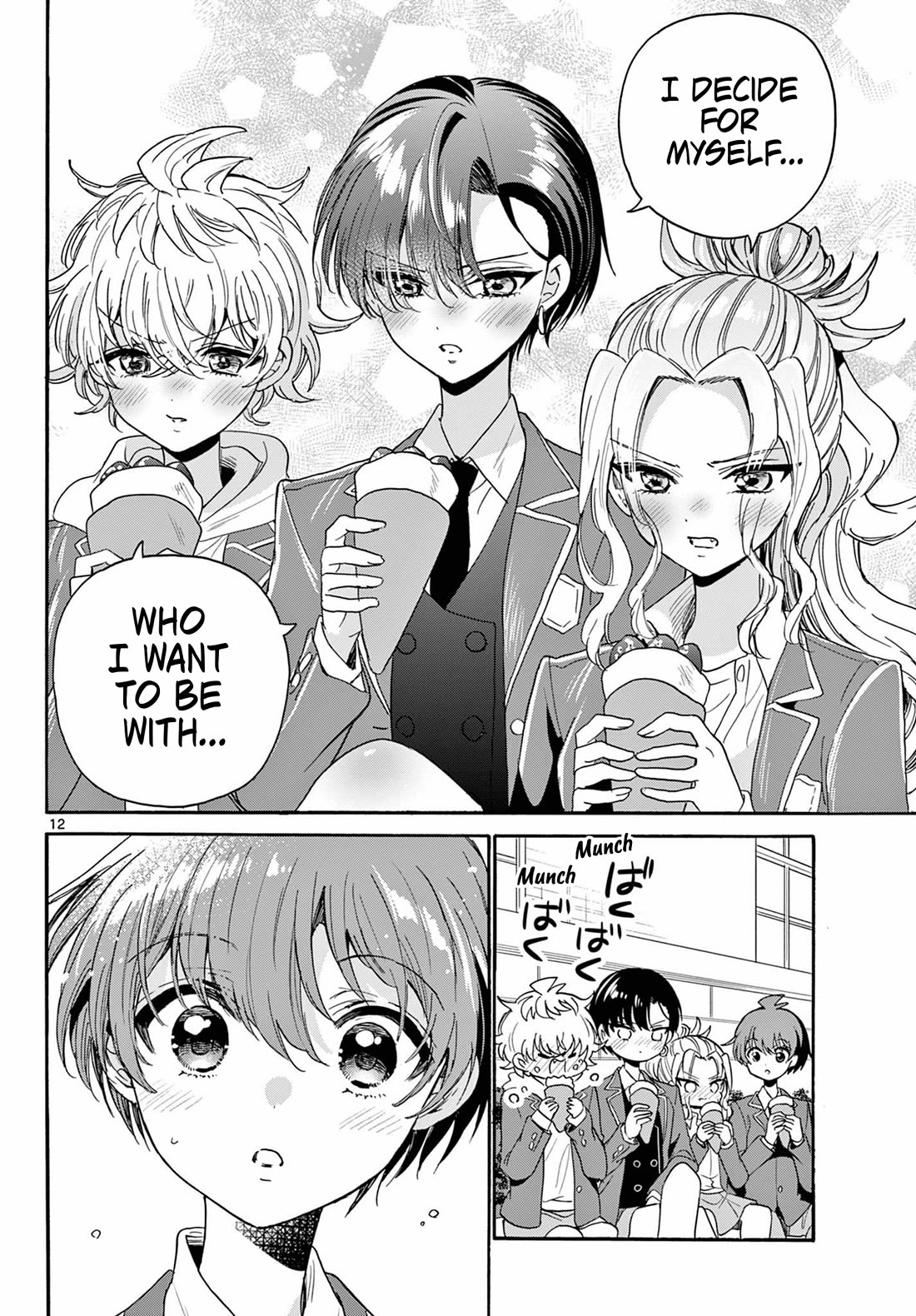 Mikadono Sanshimai wa Angai, Choroi Chapter 178 page 12 - Chapter 178: Their first school festival