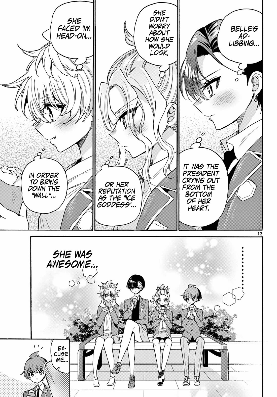 Mikadono Sanshimai wa Angai, Choroi Chapter 178 page 13 - Chapter 178: Their first school festival