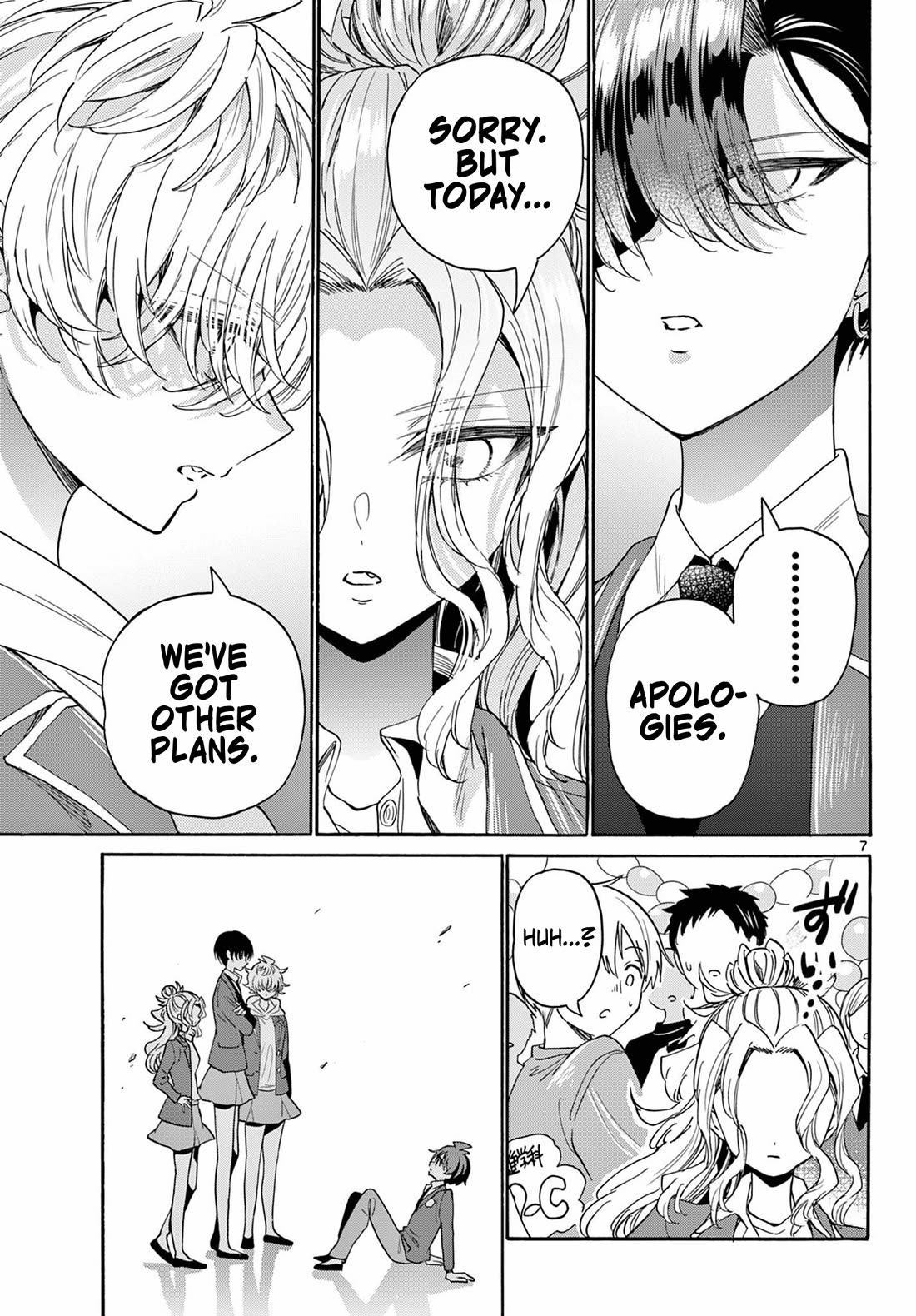Mikadono Sanshimai wa Angai, Choroi Chapter 178 page 7 - Chapter 178: Their first school festival