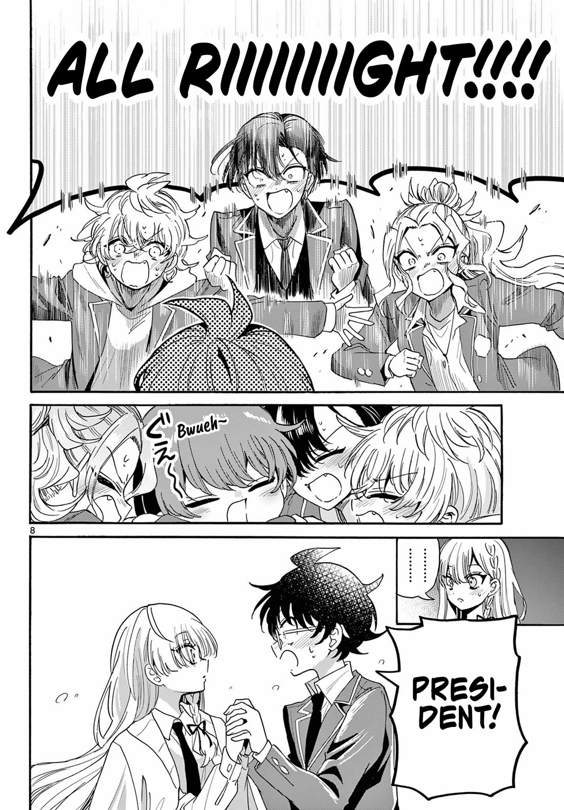 Mikadono Sanshimai wa Angai, Choroi Chapter 179 page 8 - Chapter 179: I hate the useless