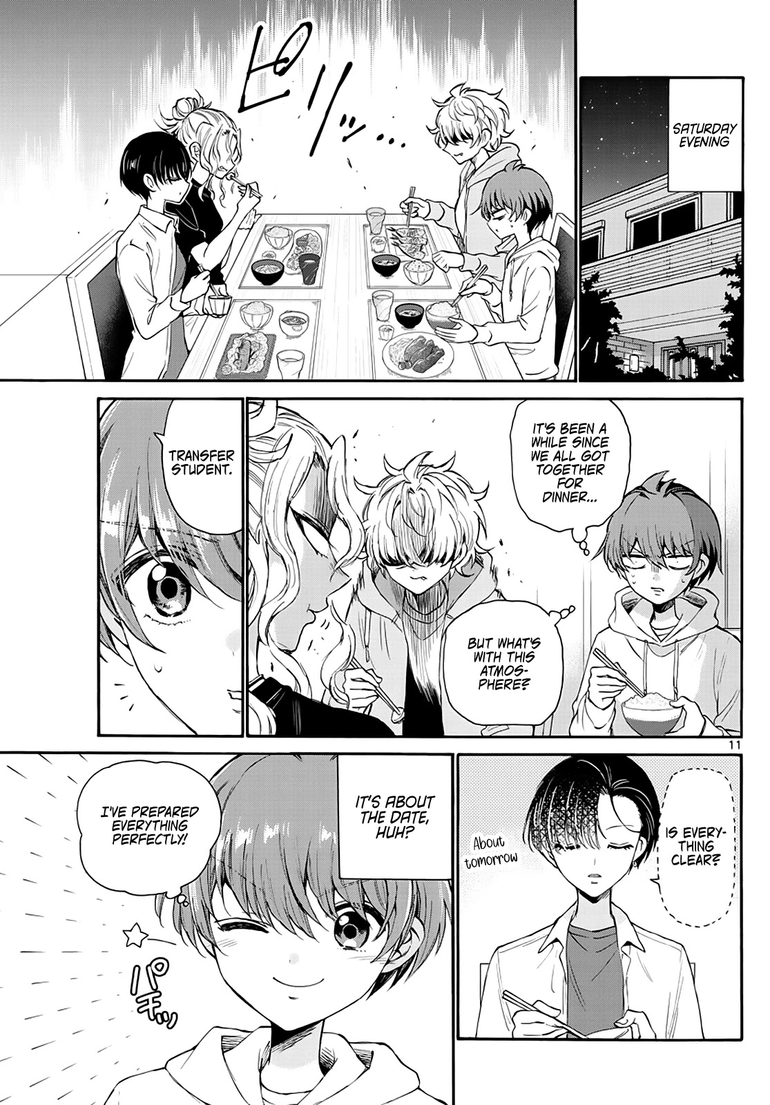 Mikadono Sanshimai wa Angai, Choroi Chapter 18 page 11 - Chapter 18: This is a Date.