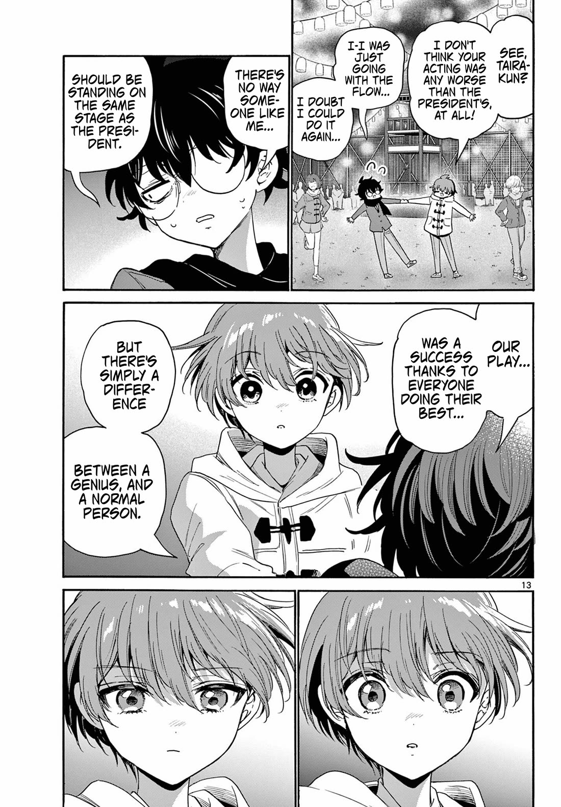 Mikadono Sanshimai wa Angai, Choroi Chapter 180 page 13 - Chapter 180: Who shall go to the balcony?