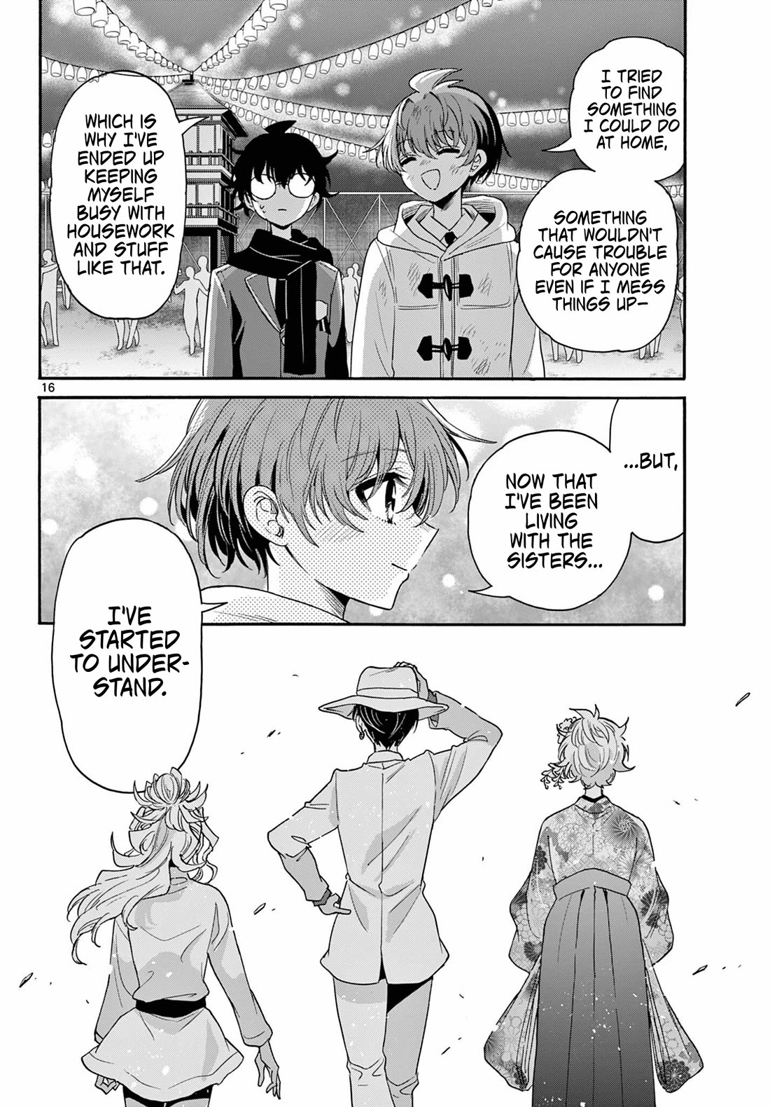 Mikadono Sanshimai wa Angai, Choroi Chapter 180 page 16 - Chapter 180: Who shall go to the balcony?