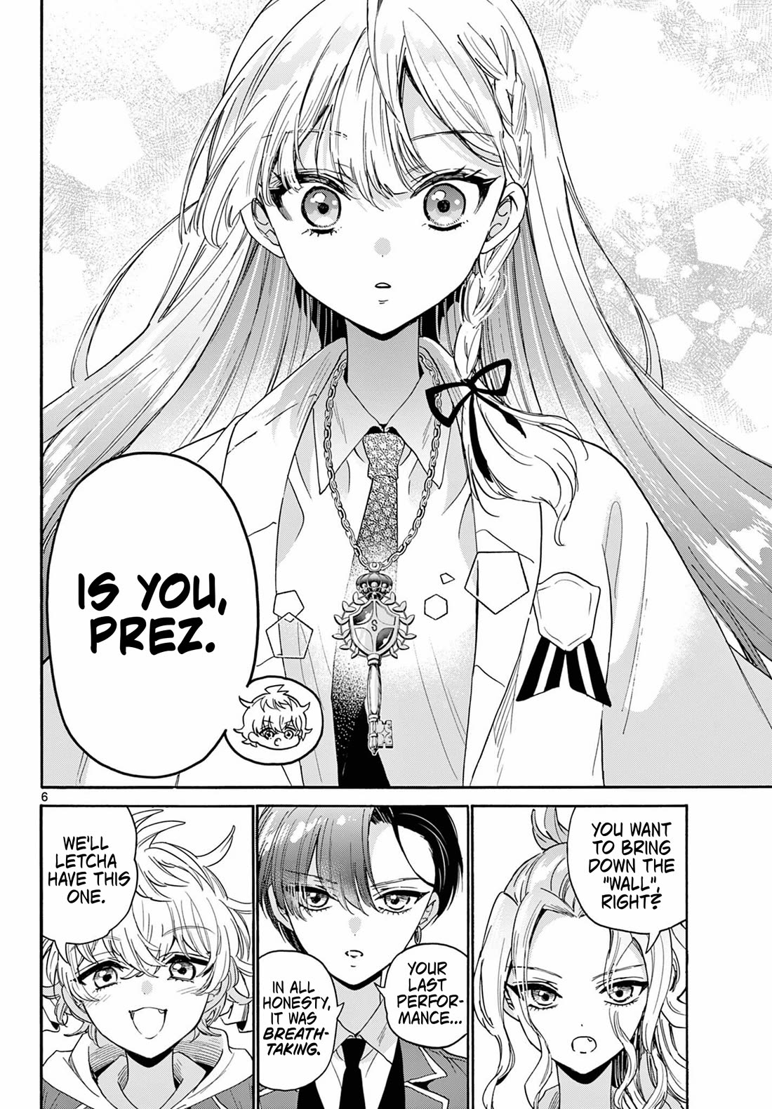 Mikadono Sanshimai wa Angai, Choroi Chapter 180 page 6 - Chapter 180: Who shall go to the balcony?