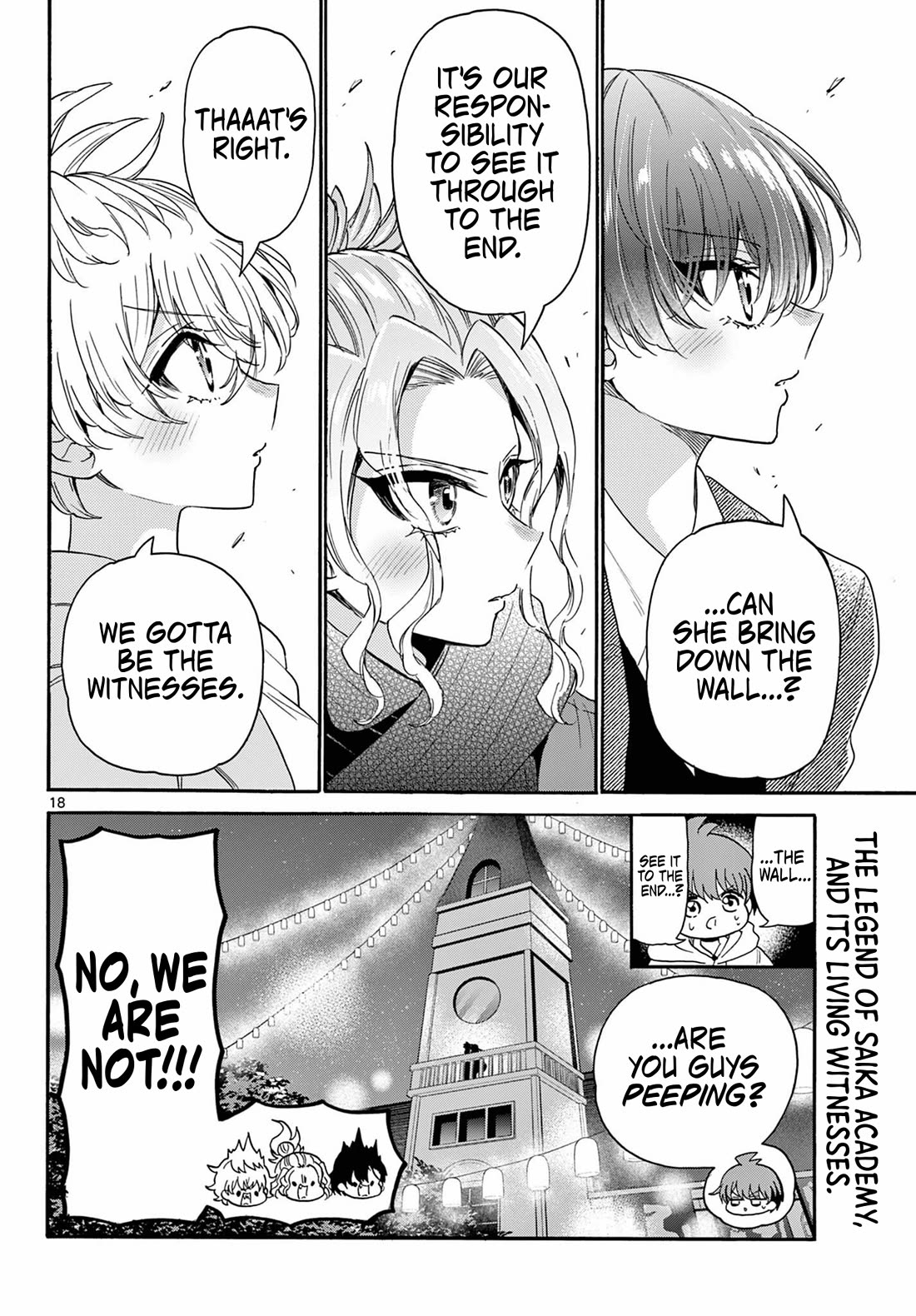 Mikadono Sanshimai wa Angai, Choroi Chapter 181 page 18 - Chapter 181: I want to be by your side