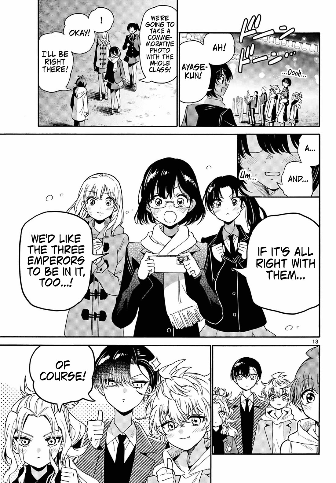 Mikadono Sanshimai wa Angai, Choroi Chapter 182 page 13 - Chapter 182