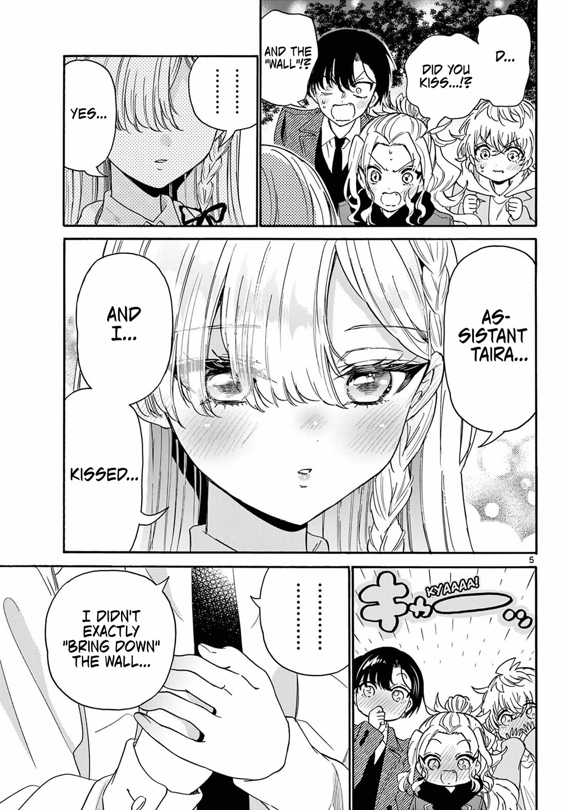 Mikadono Sanshimai wa Angai, Choroi Chapter 182 page 5 - Chapter 182