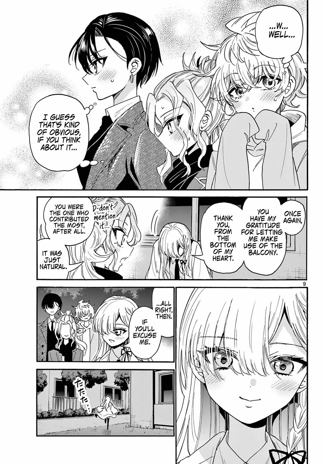 Mikadono Sanshimai wa Angai, Choroi Chapter 182 page 9 - Chapter 182