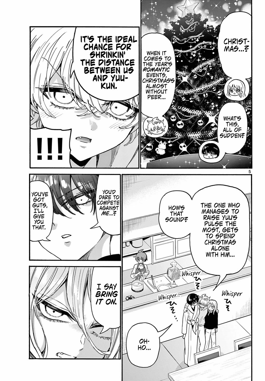 Mikadono Sanshimai wa Angai, Choroi Chapter 183 page 5 - Chapter 183