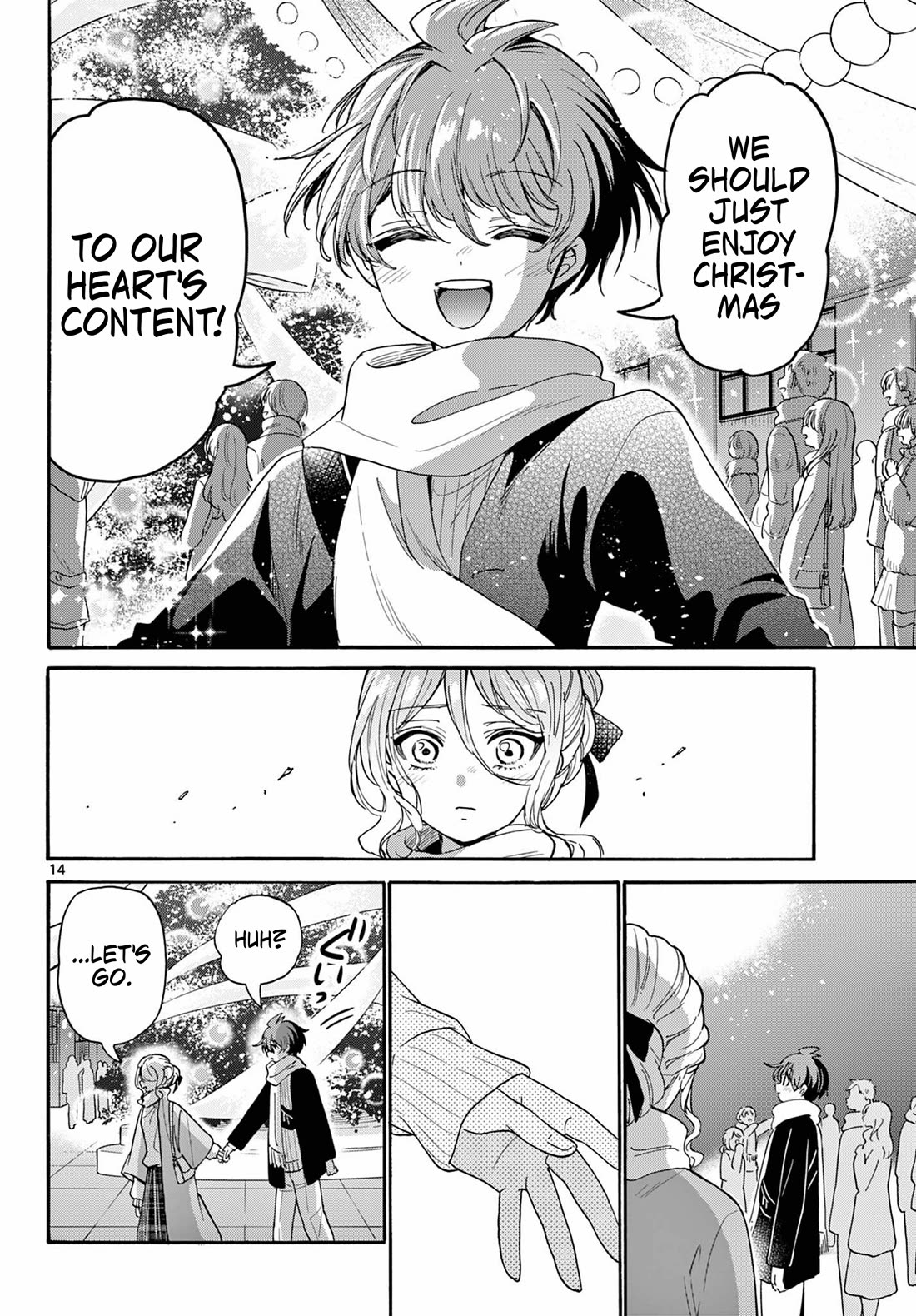 Mikadono Sanshimai wa Angai, Choroi Chapter 184 page 14 - Chapter 184